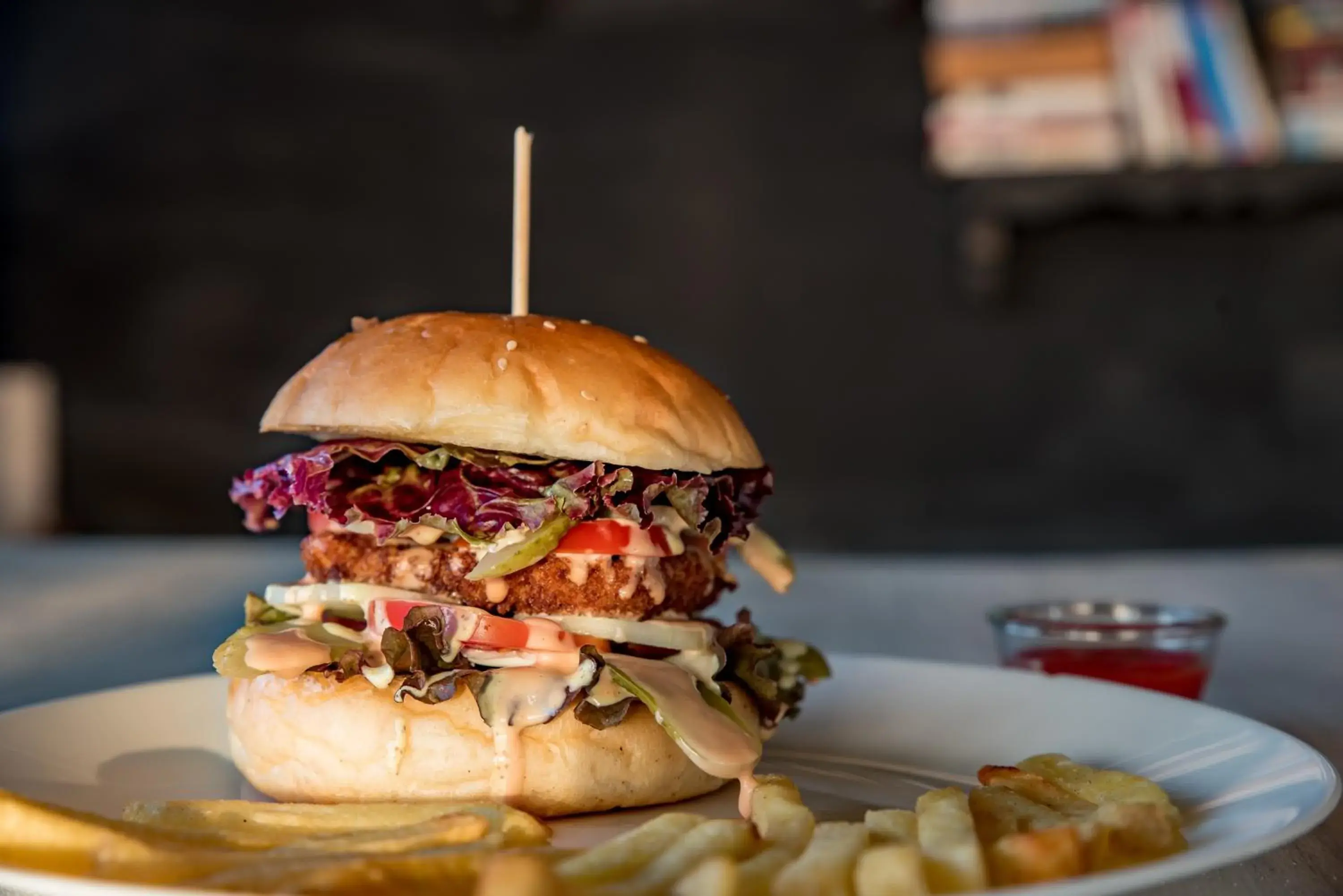 Food close-up in Little India Beach Cottages Food close-up in Little India Beach Cottages