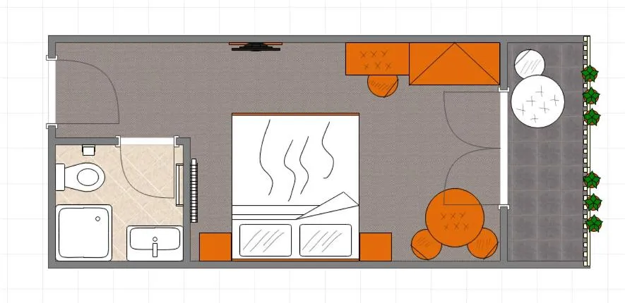 Floor plan in All Inclusive Hotel Sonnenhügel