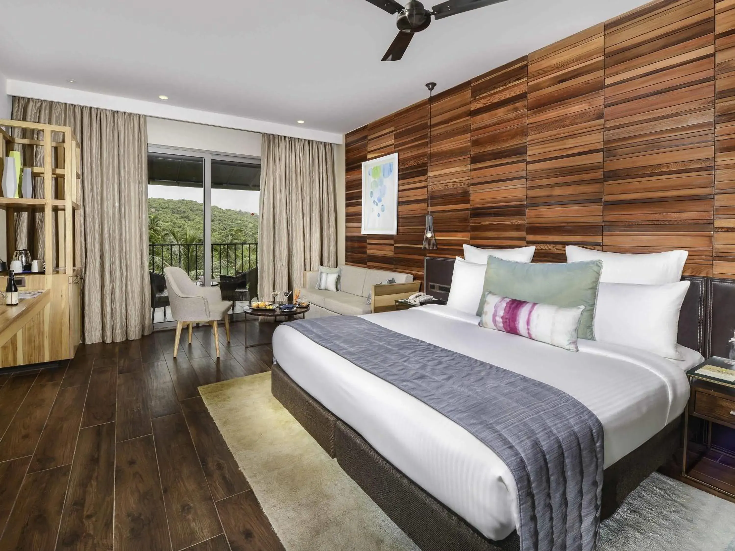 Bedroom, Bed in Novotel Goa Candolim Bedroom, Bed in Novotel Goa Candolim