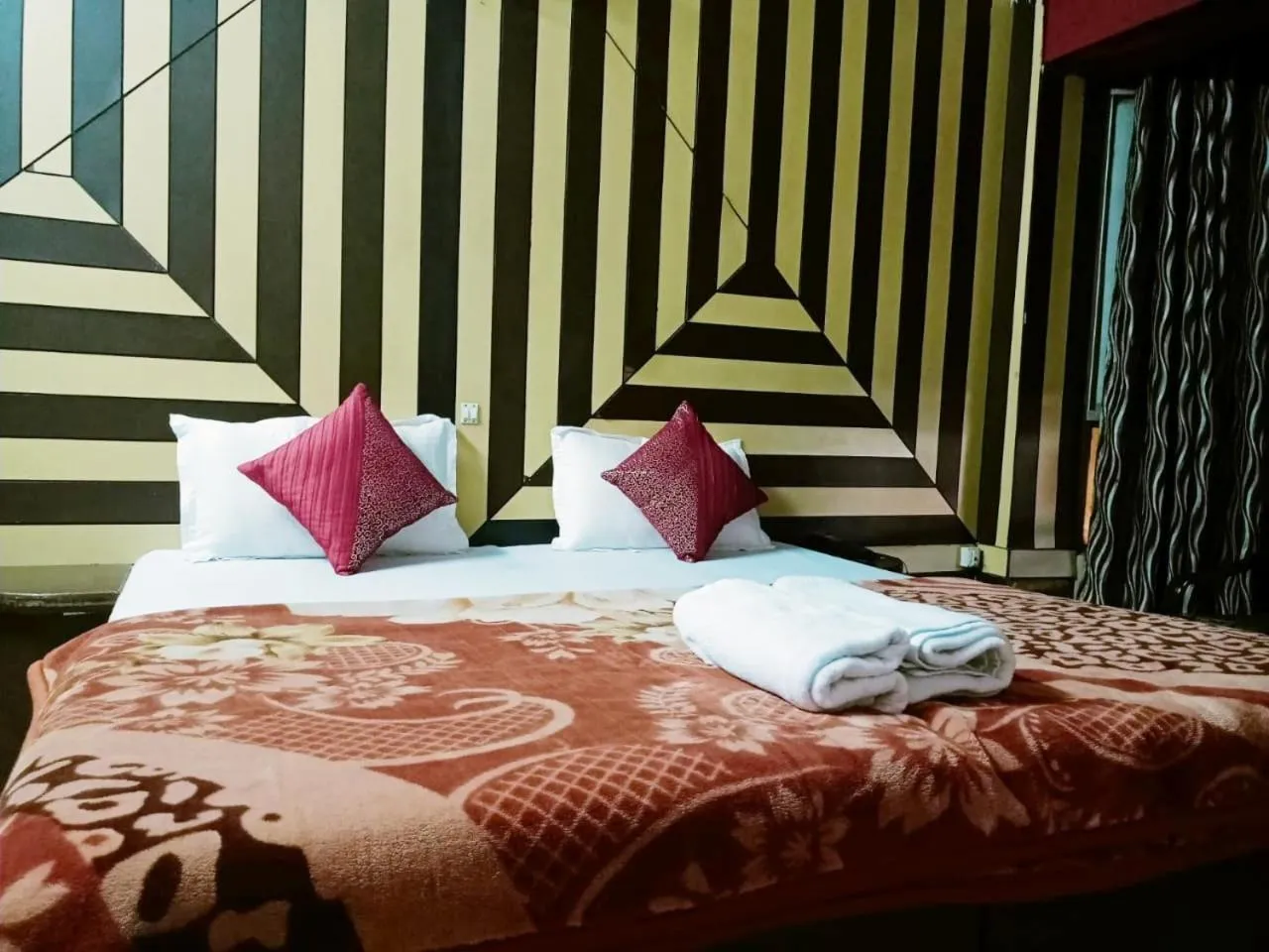 Bed in Hotel marwari niwas