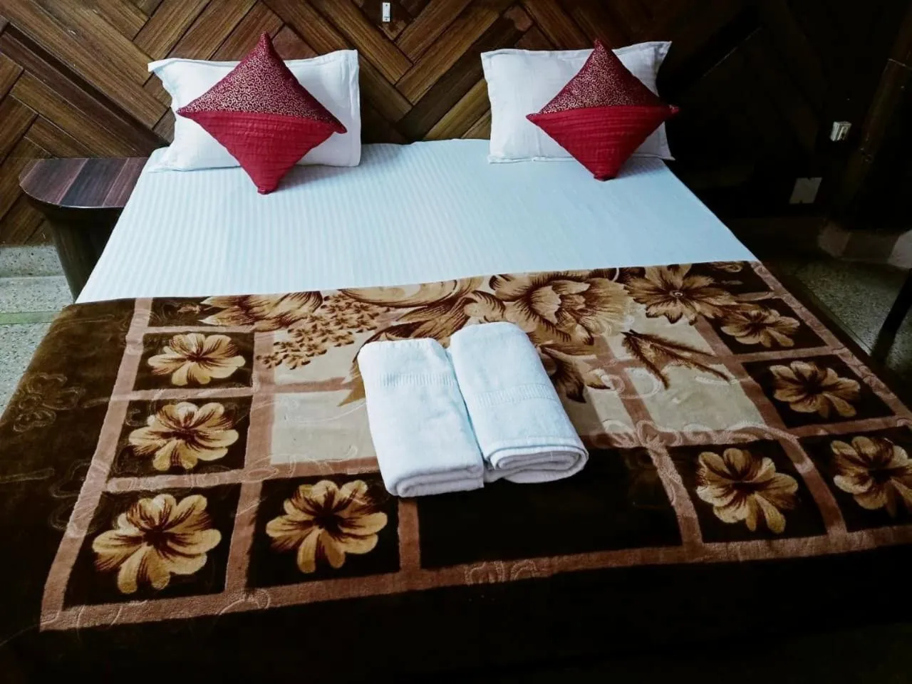Bed in Hotel marwari niwas