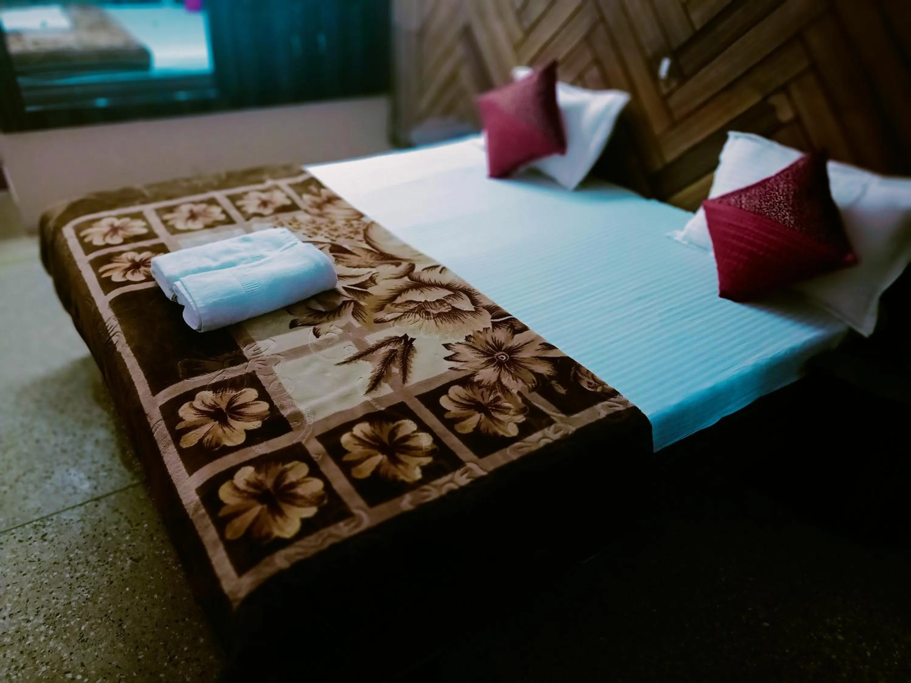 Bed in Hotel marwari niwas