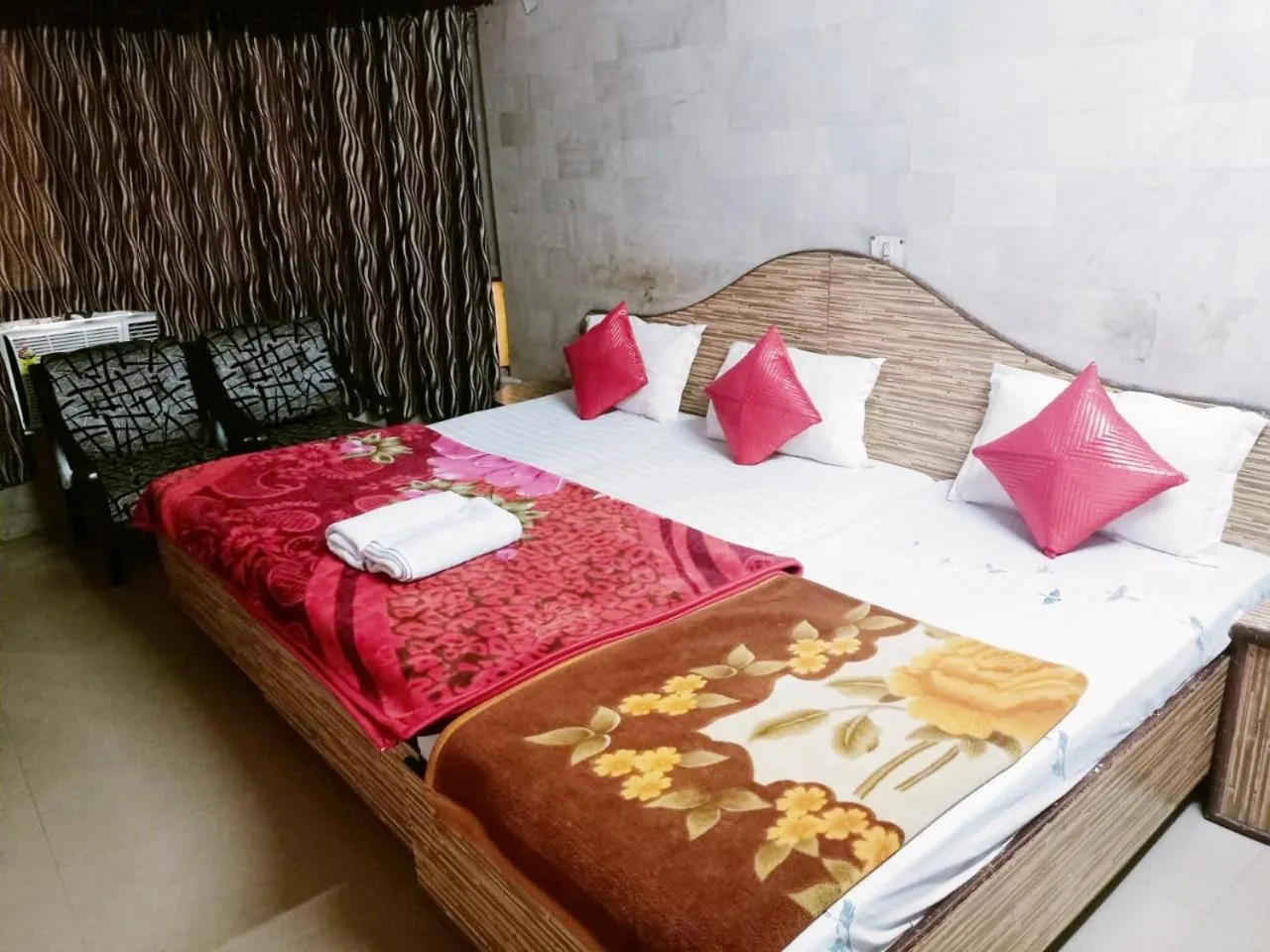 Bed in Hotel marwari niwas