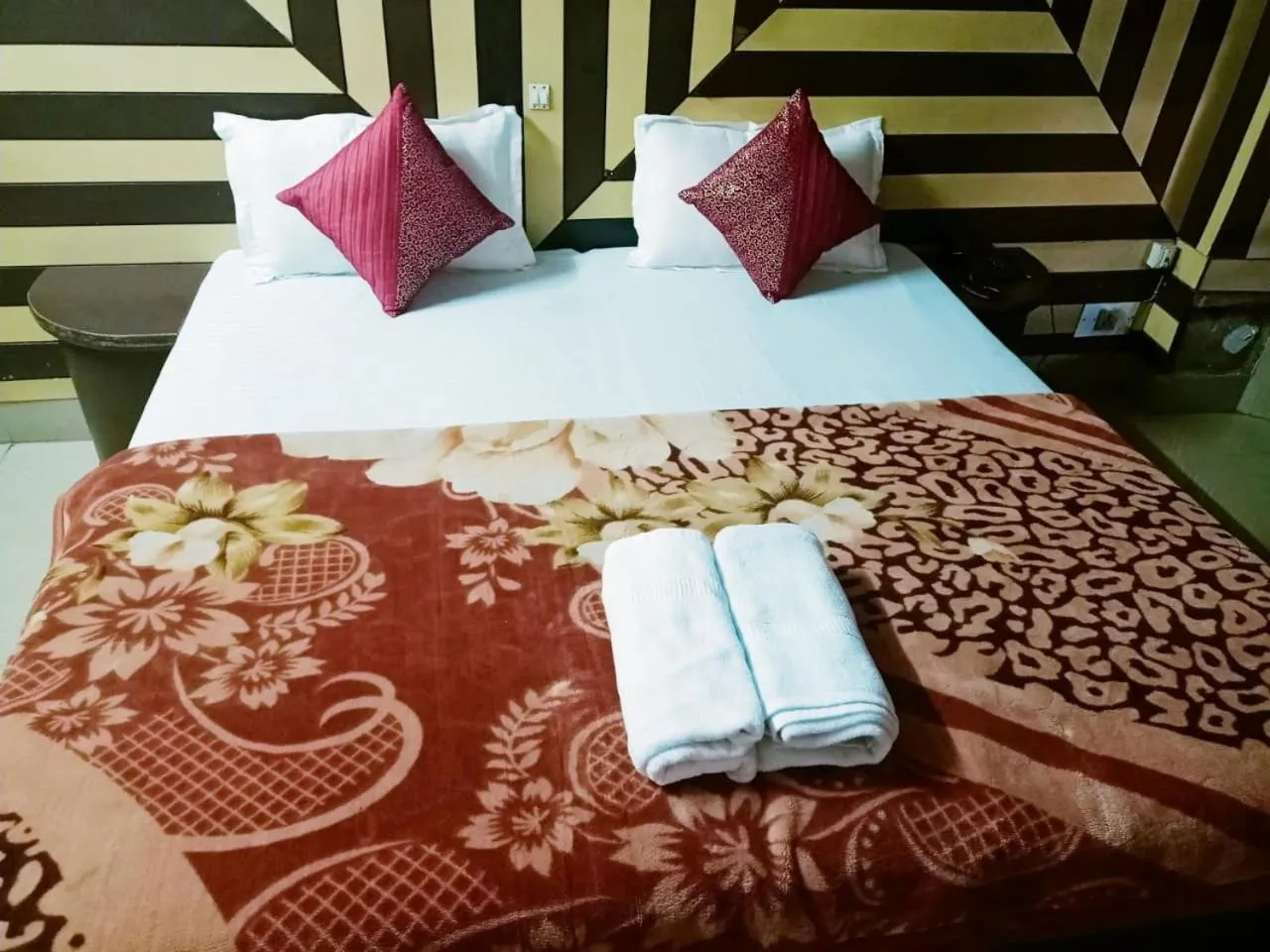 Bed in Hotel marwari niwas