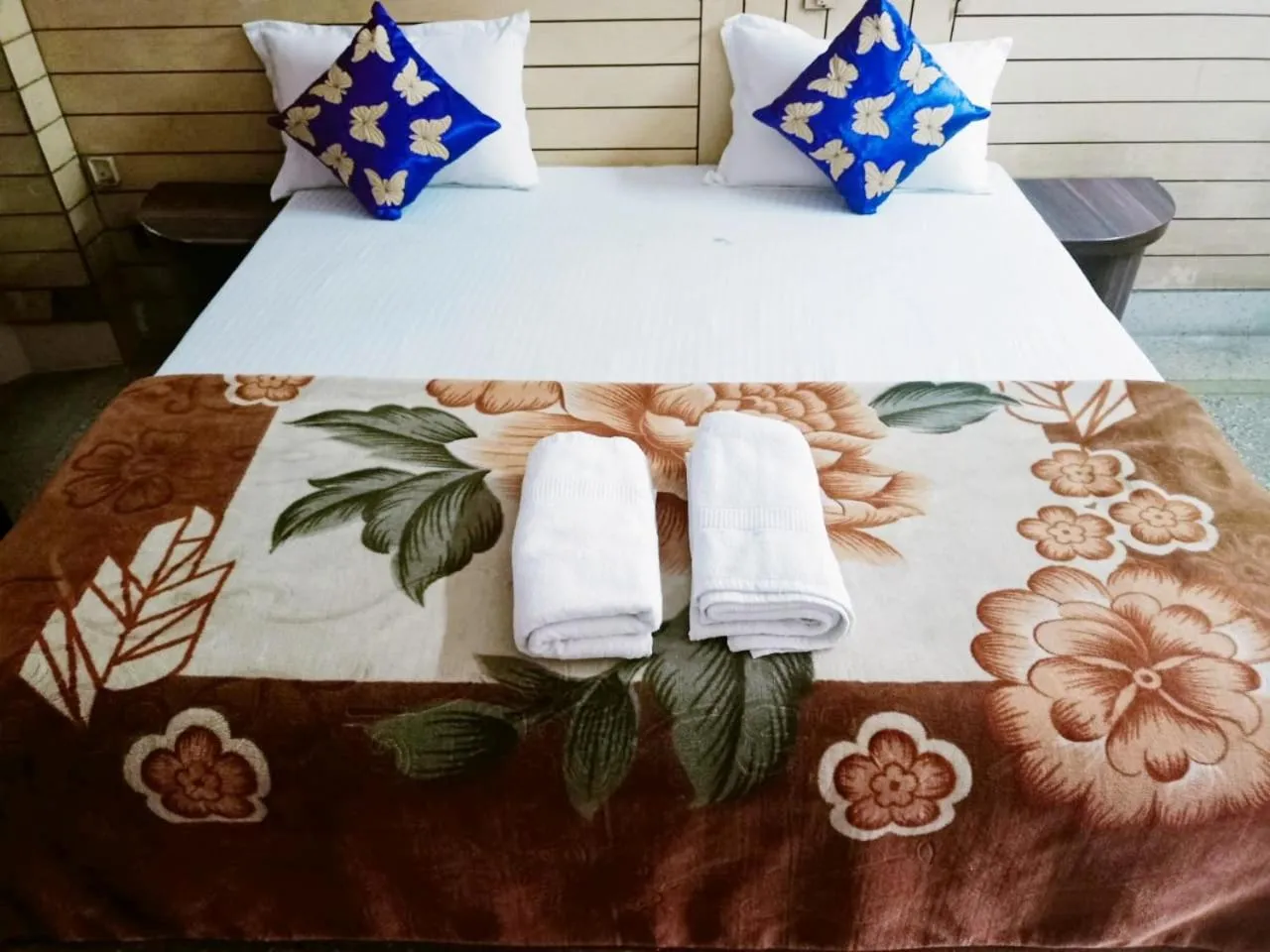 Bed in Hotel marwari niwas