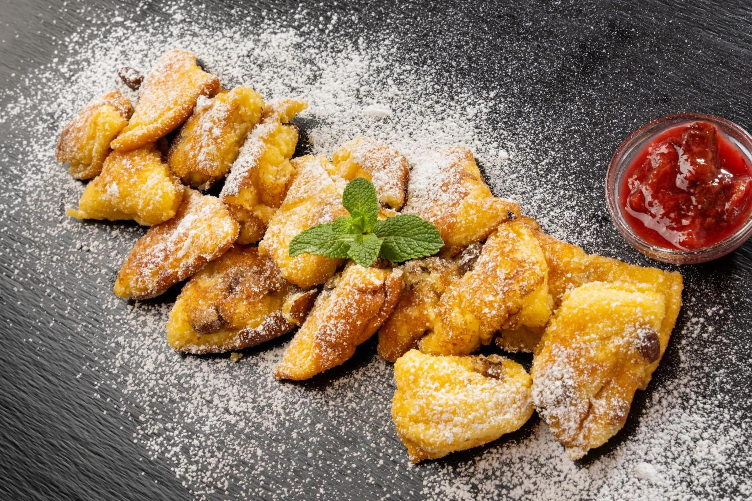 Food and drinks in Hotel Alte Krone