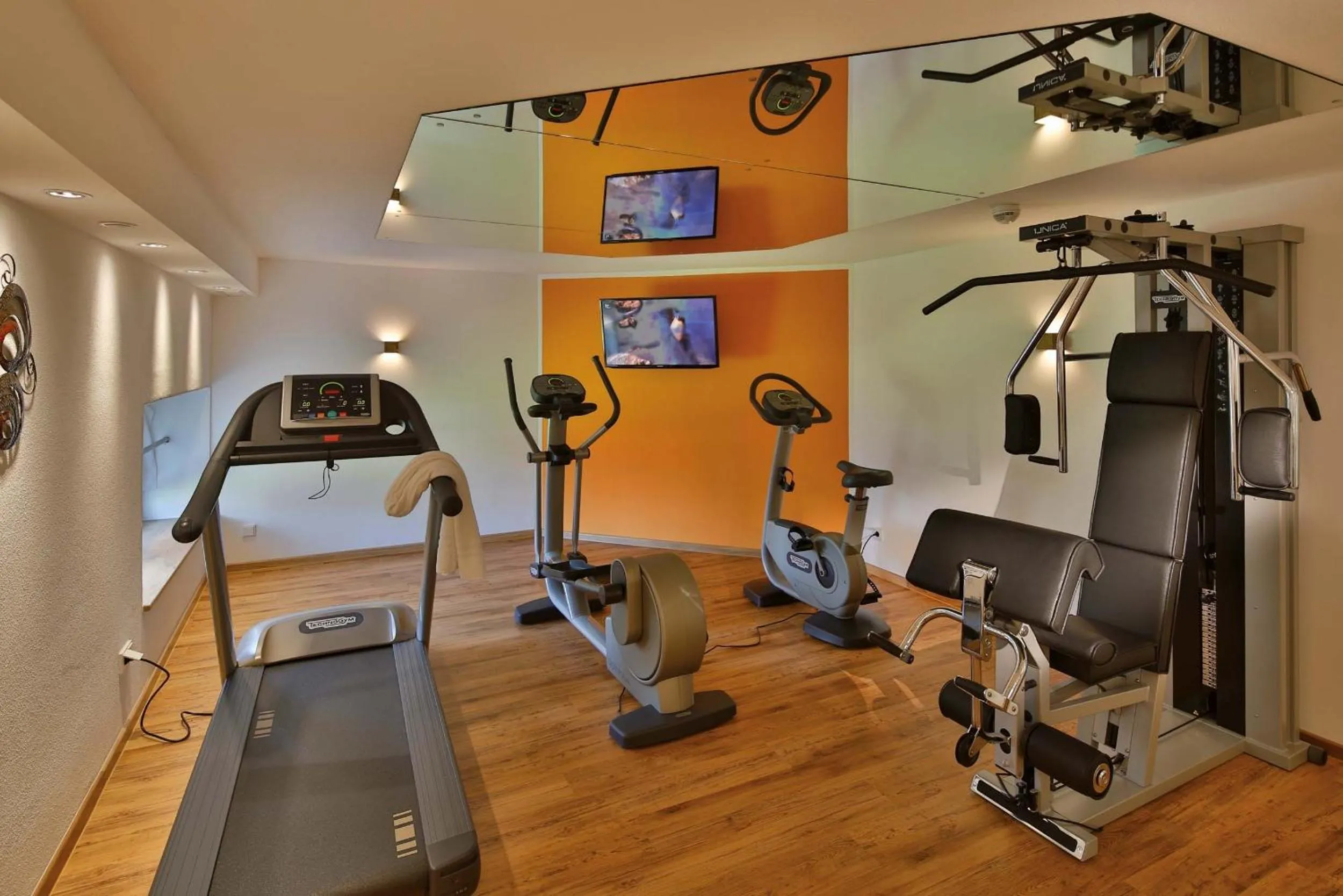 Fitness centre/facilities in Hotel Alte Krone