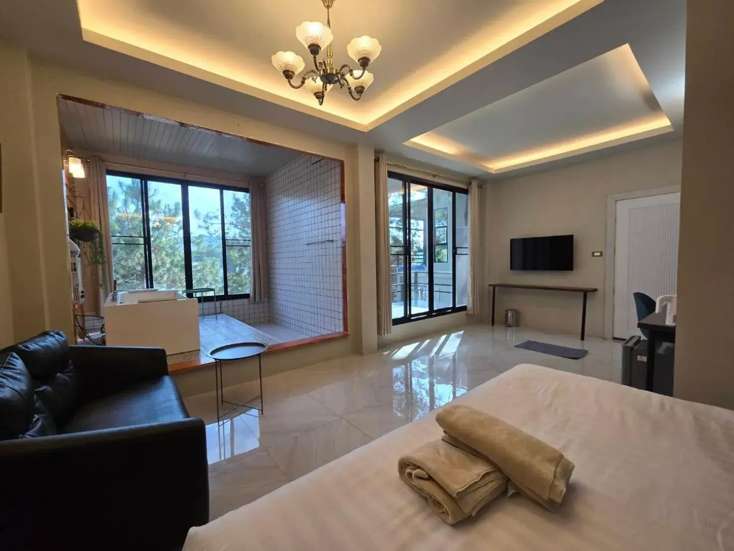 Bed in Krin Resort Bed in Krin Resort