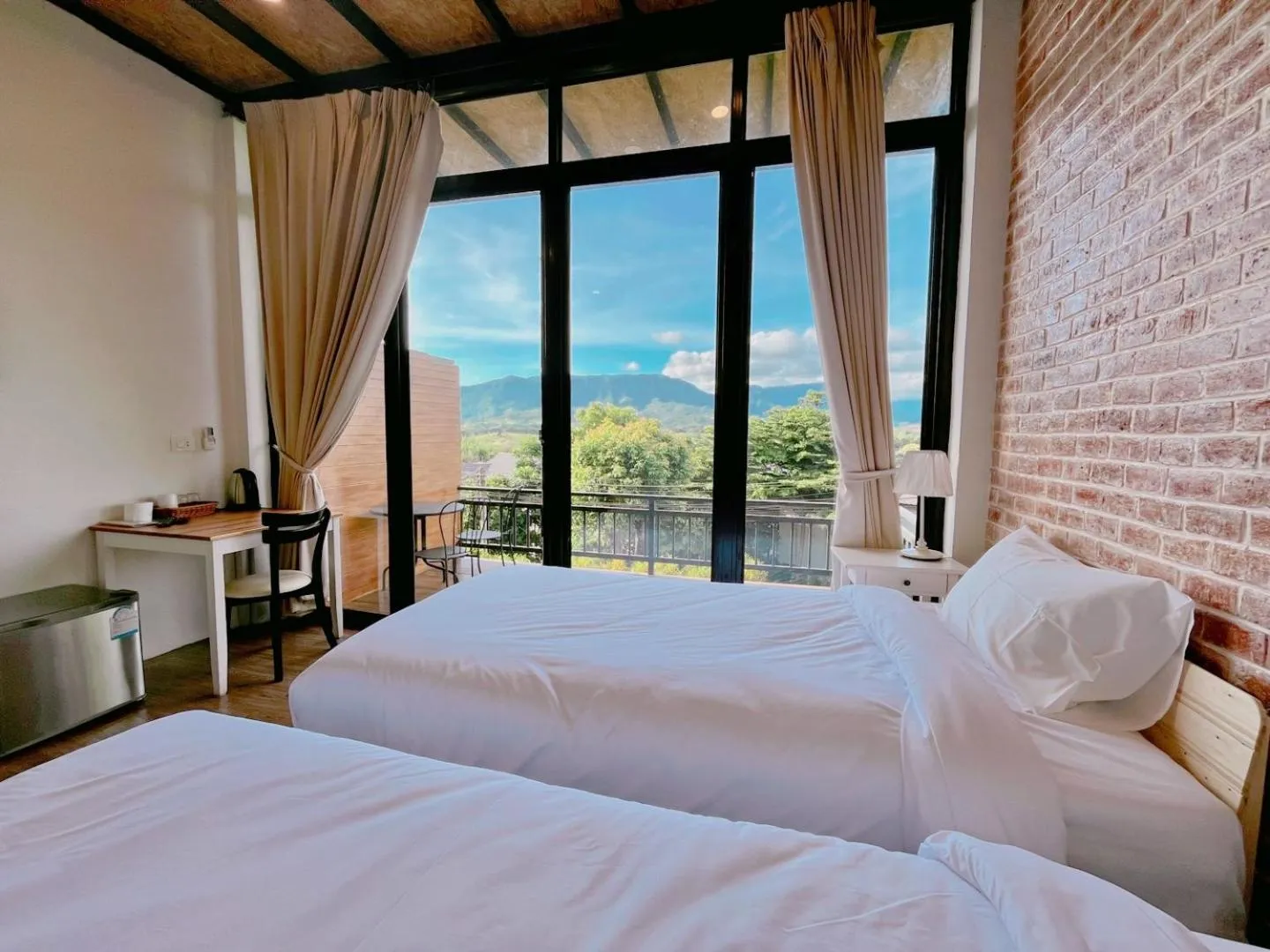 Bed in Krin Resort