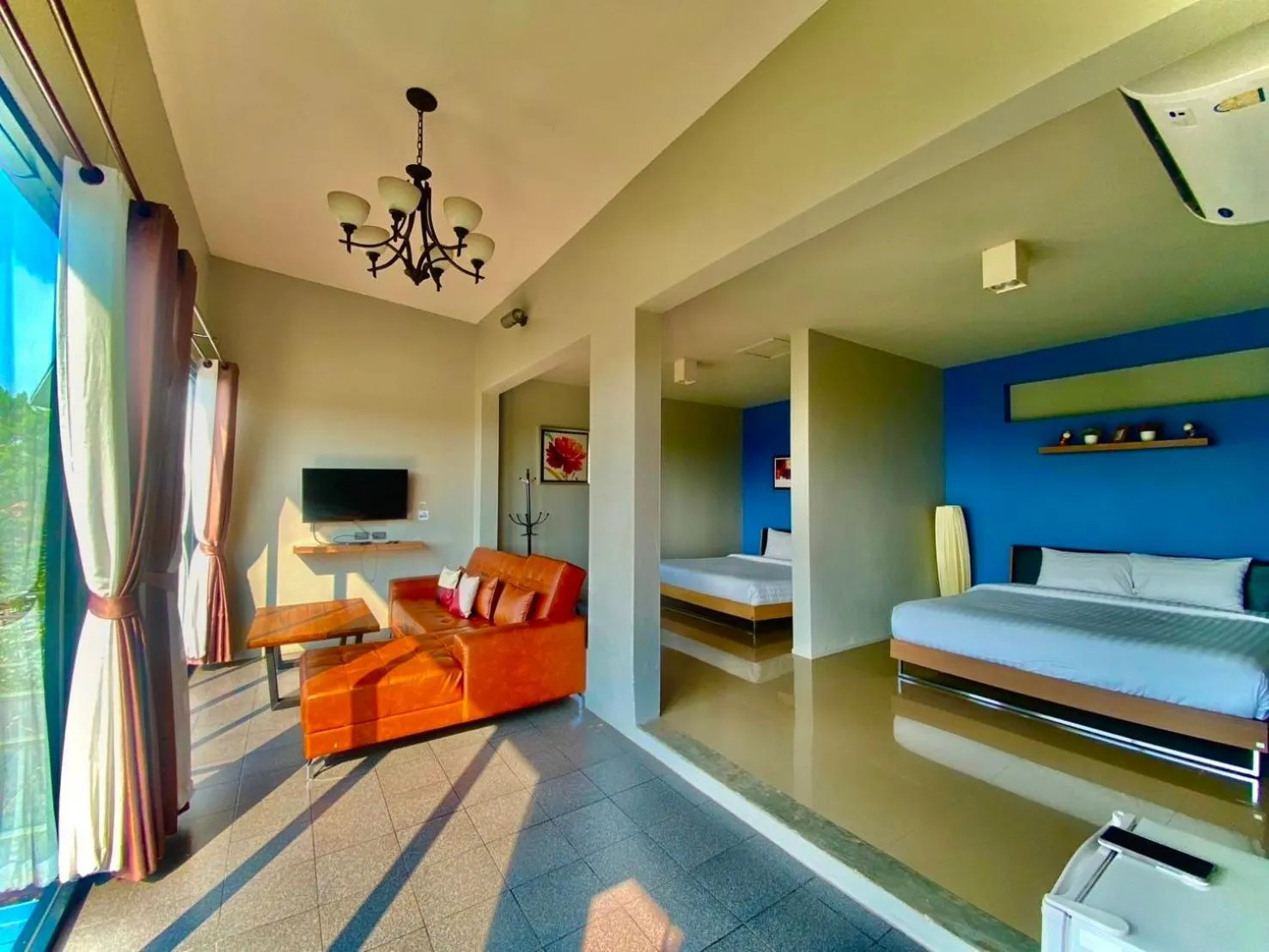 Bed in Krin Resort