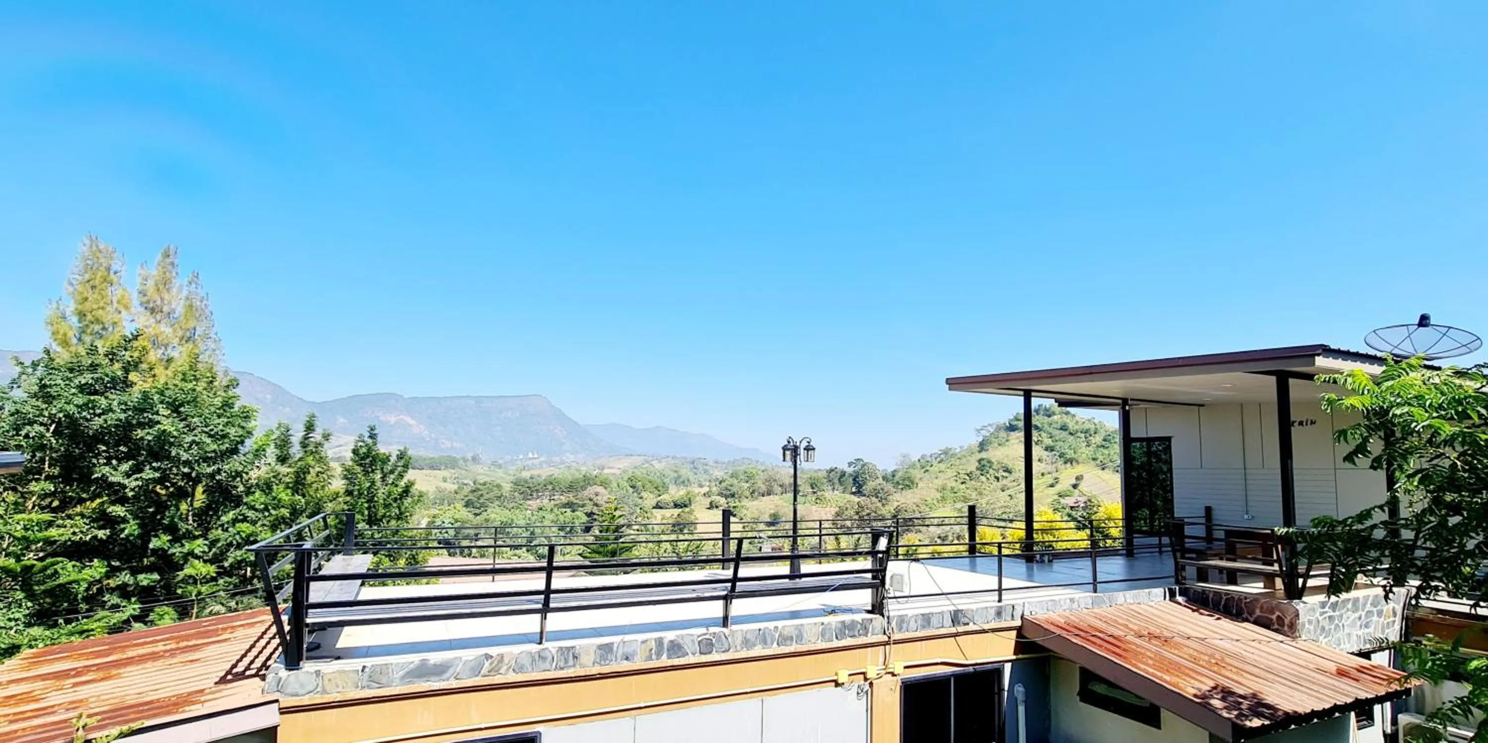 Balcony/Terrace in Krin Resort