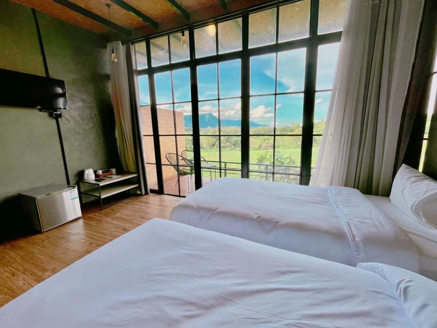 Bed in Krin Resort