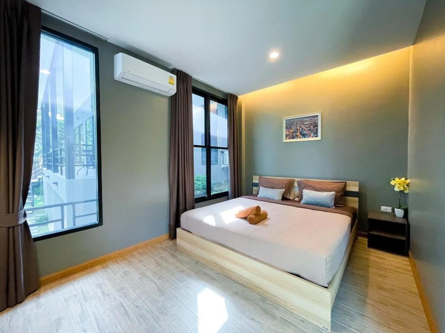 Bed in Krin Resort