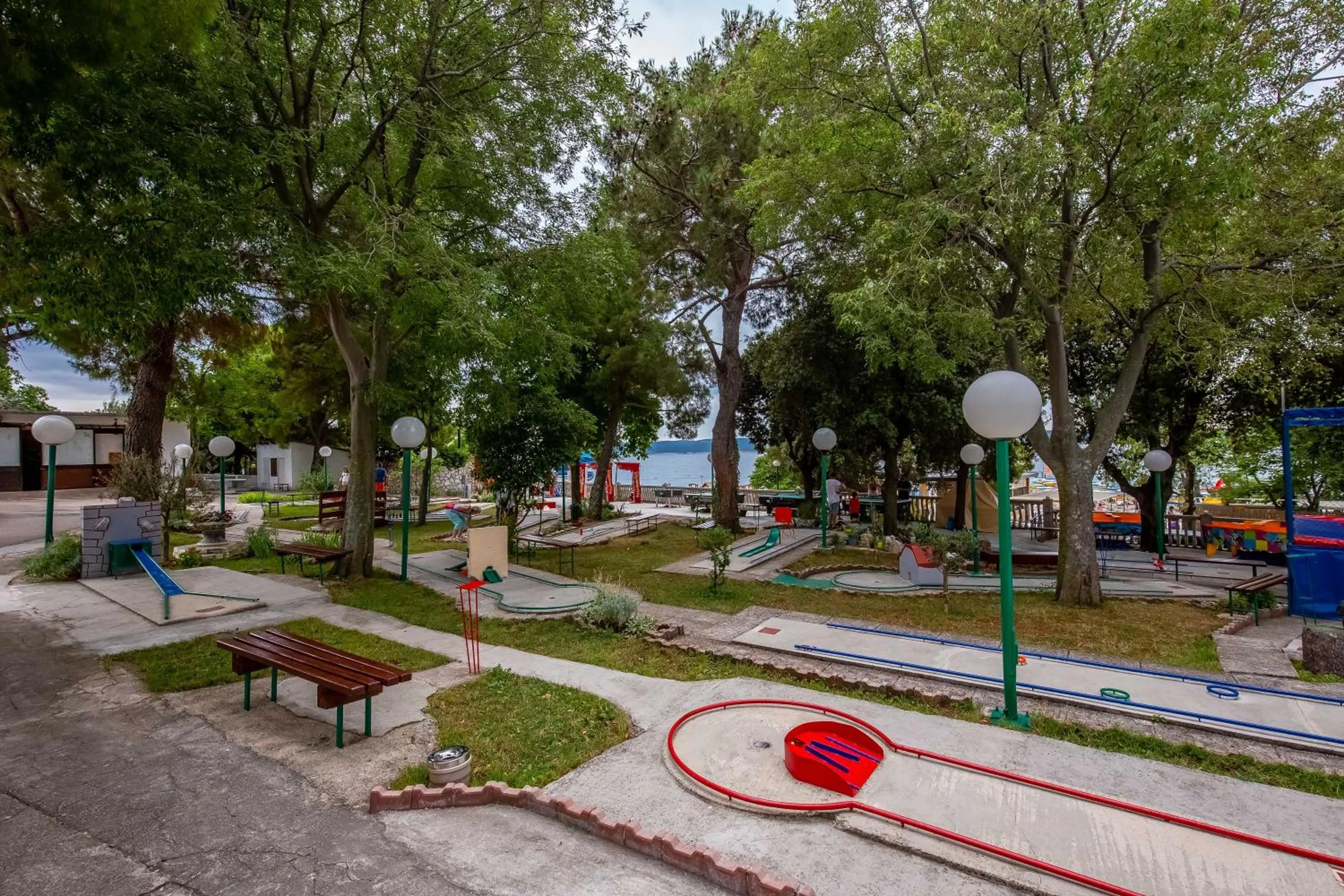 Children play ground in Paviljoni Slaven