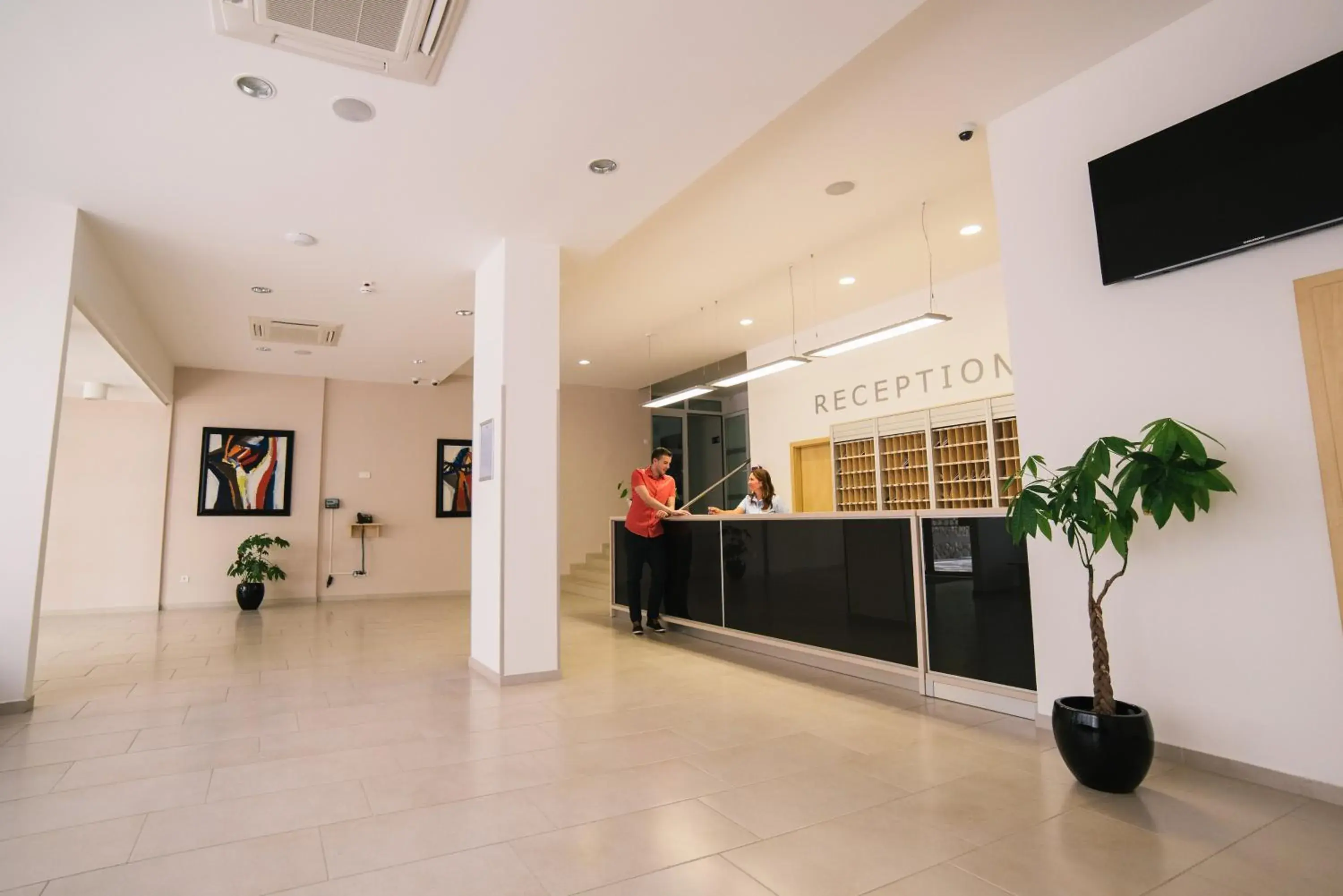 Lobby or reception in Paviljoni Slaven Lobby or reception in Paviljoni Slaven