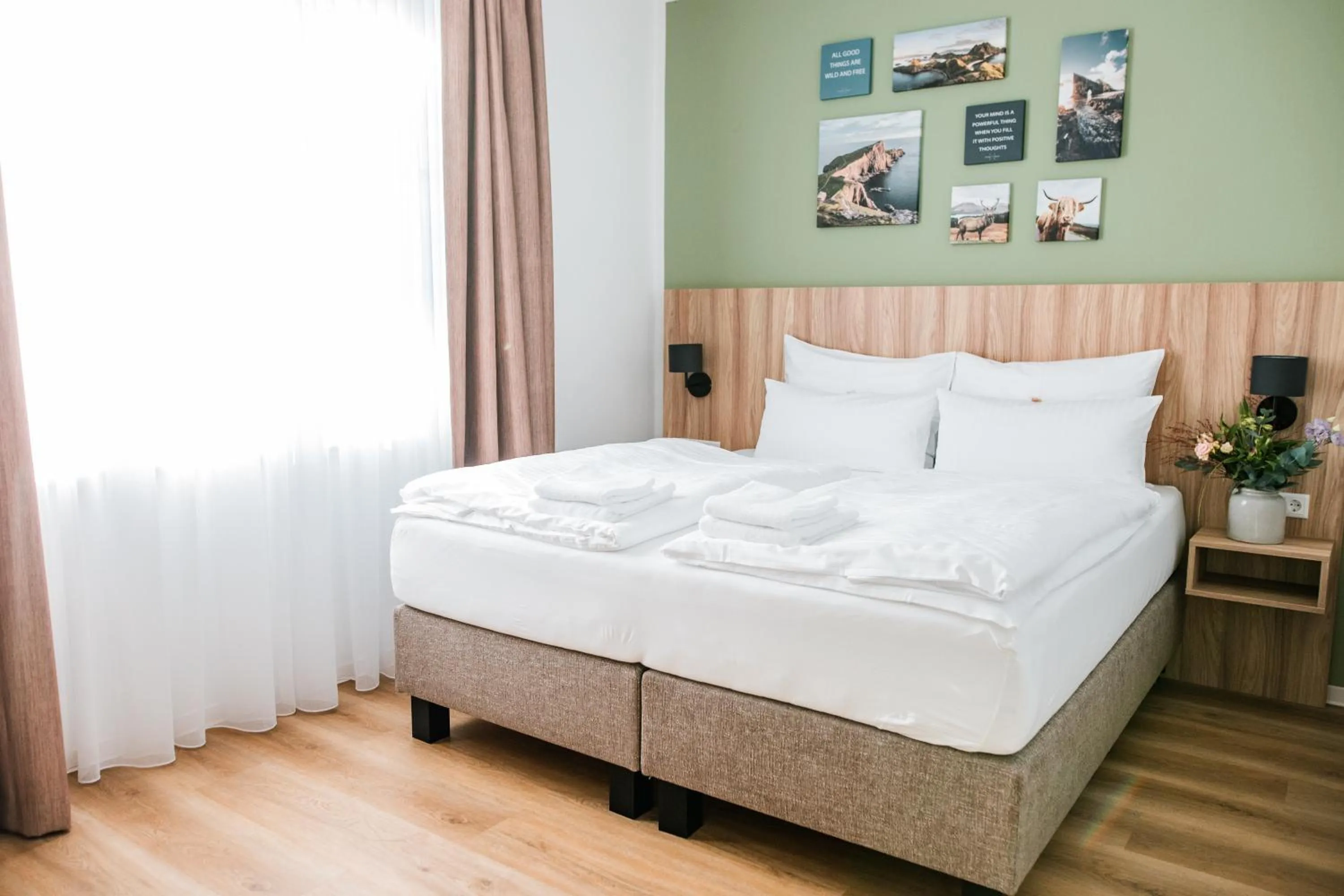 Bed in Gästehaus Meiwes