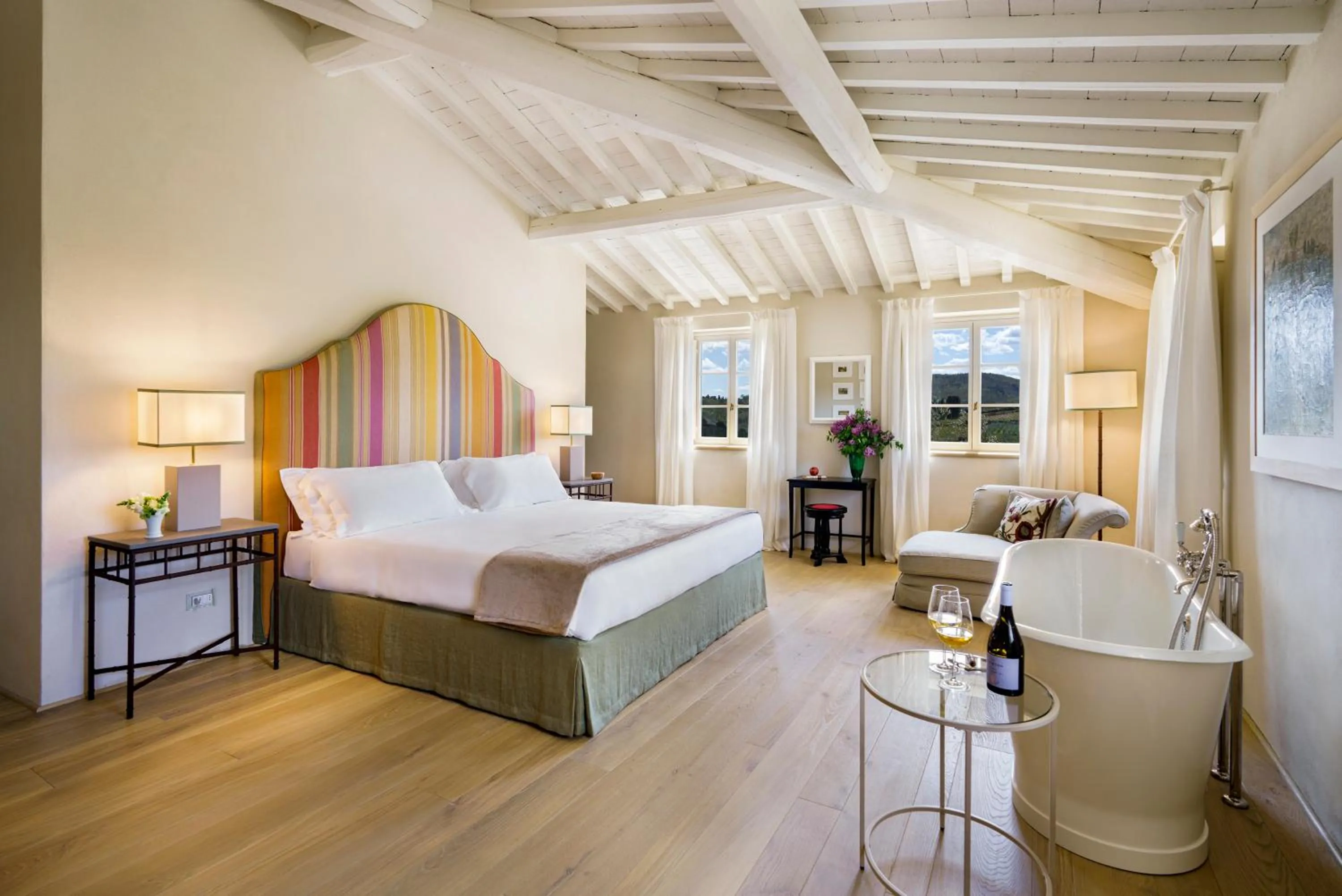 Bedroom, Bed in La Pietra Del Cabreo