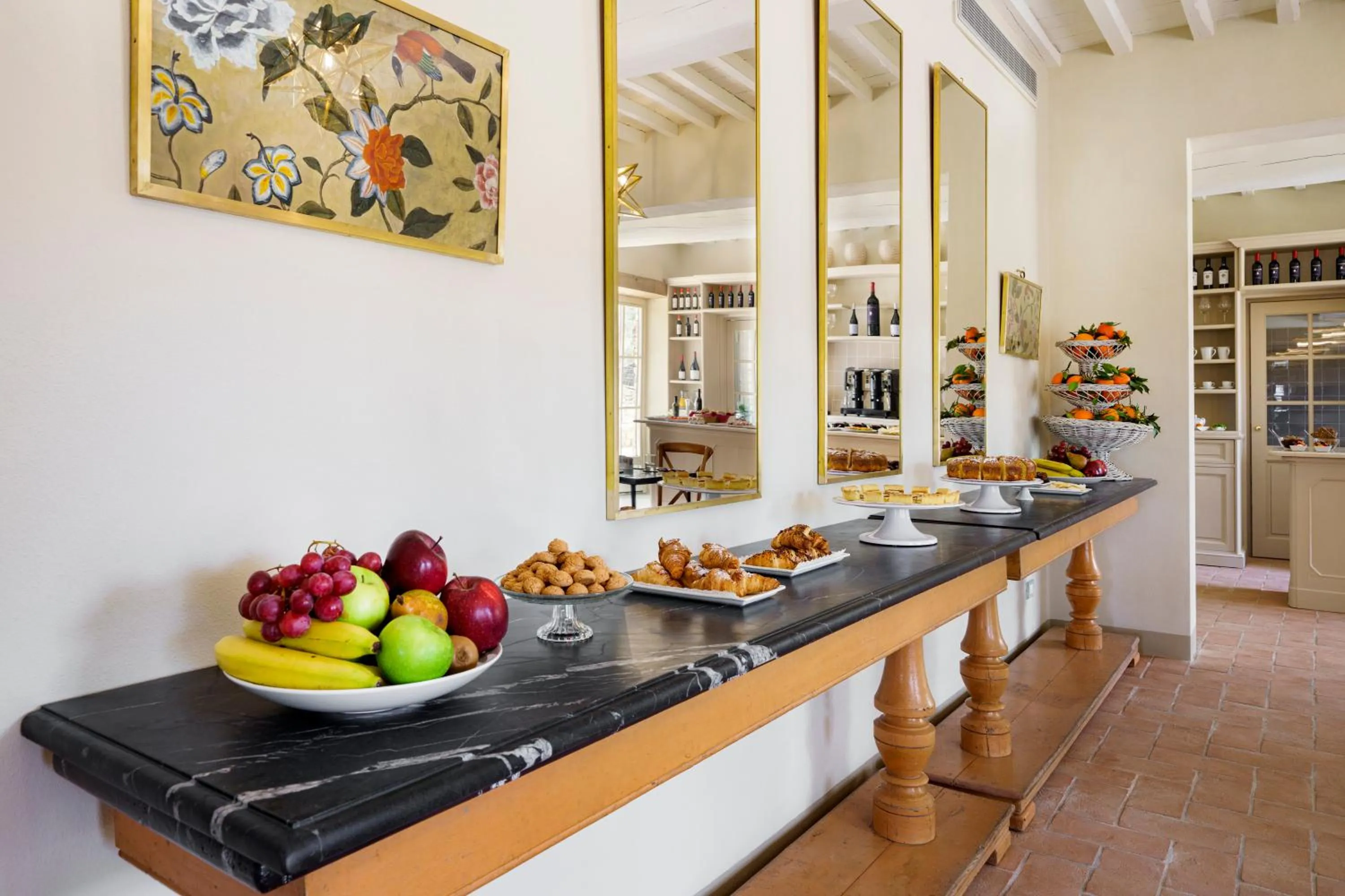 Breakfast in La Pietra Del Cabreo