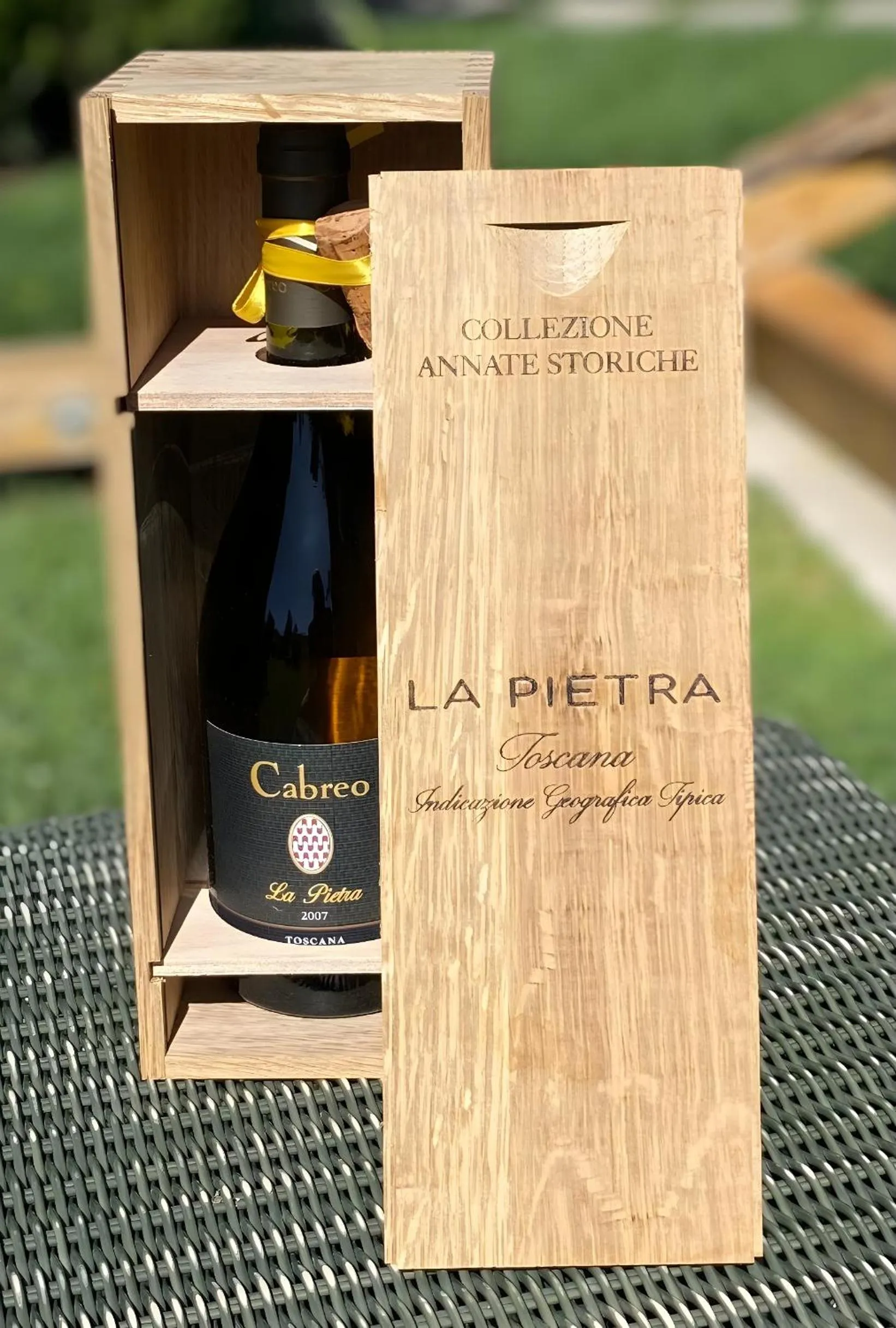 Food and drinks in La Pietra Del Cabreo