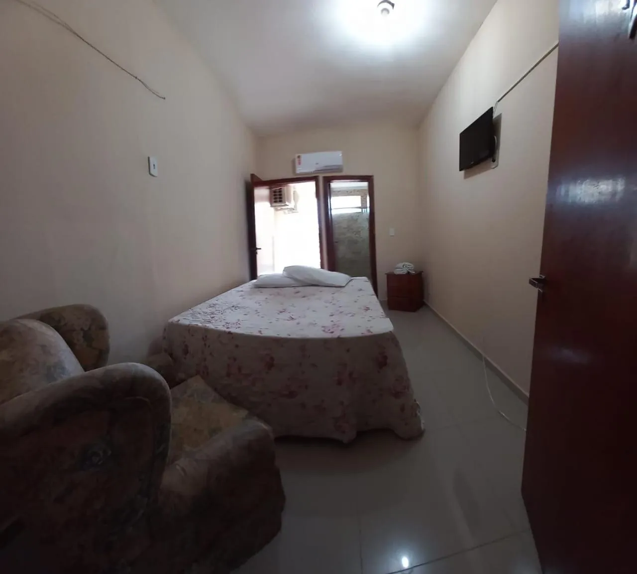 Bed in Santa Helena Pousada