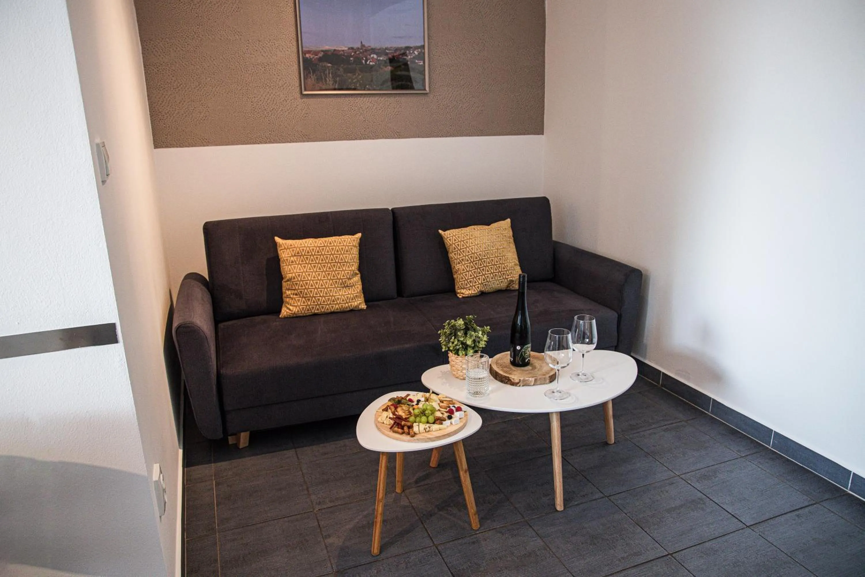 Living room in Penzion Stará hora