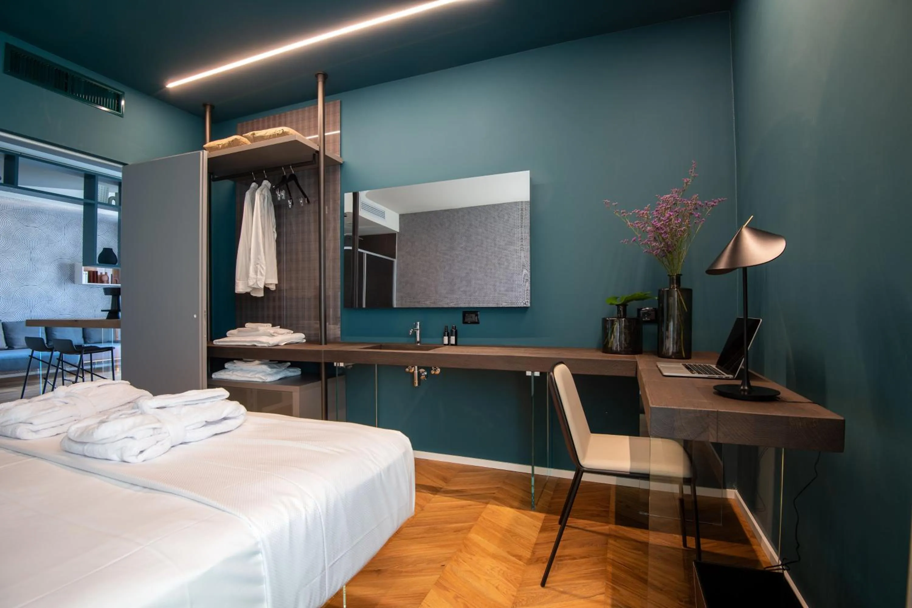 Bedroom, Bed in Demo Hotel Design Emotion