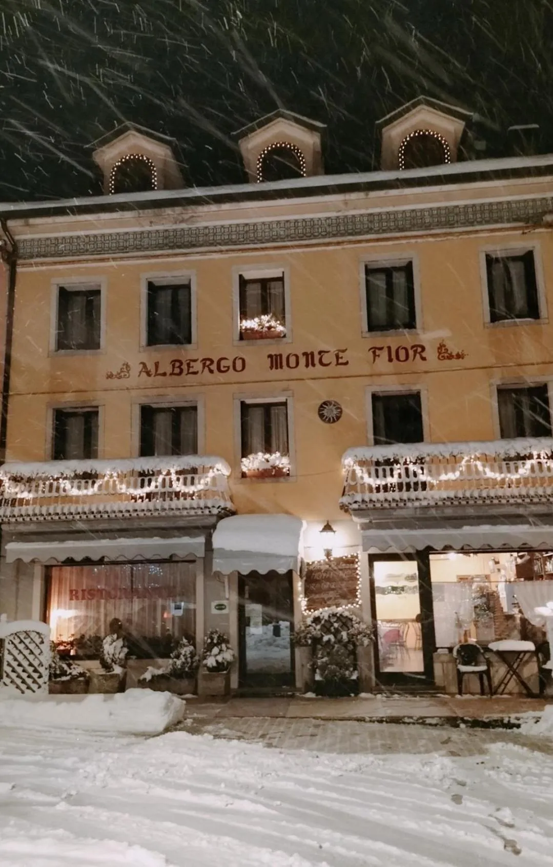 Property building in Hotel Monte Fior