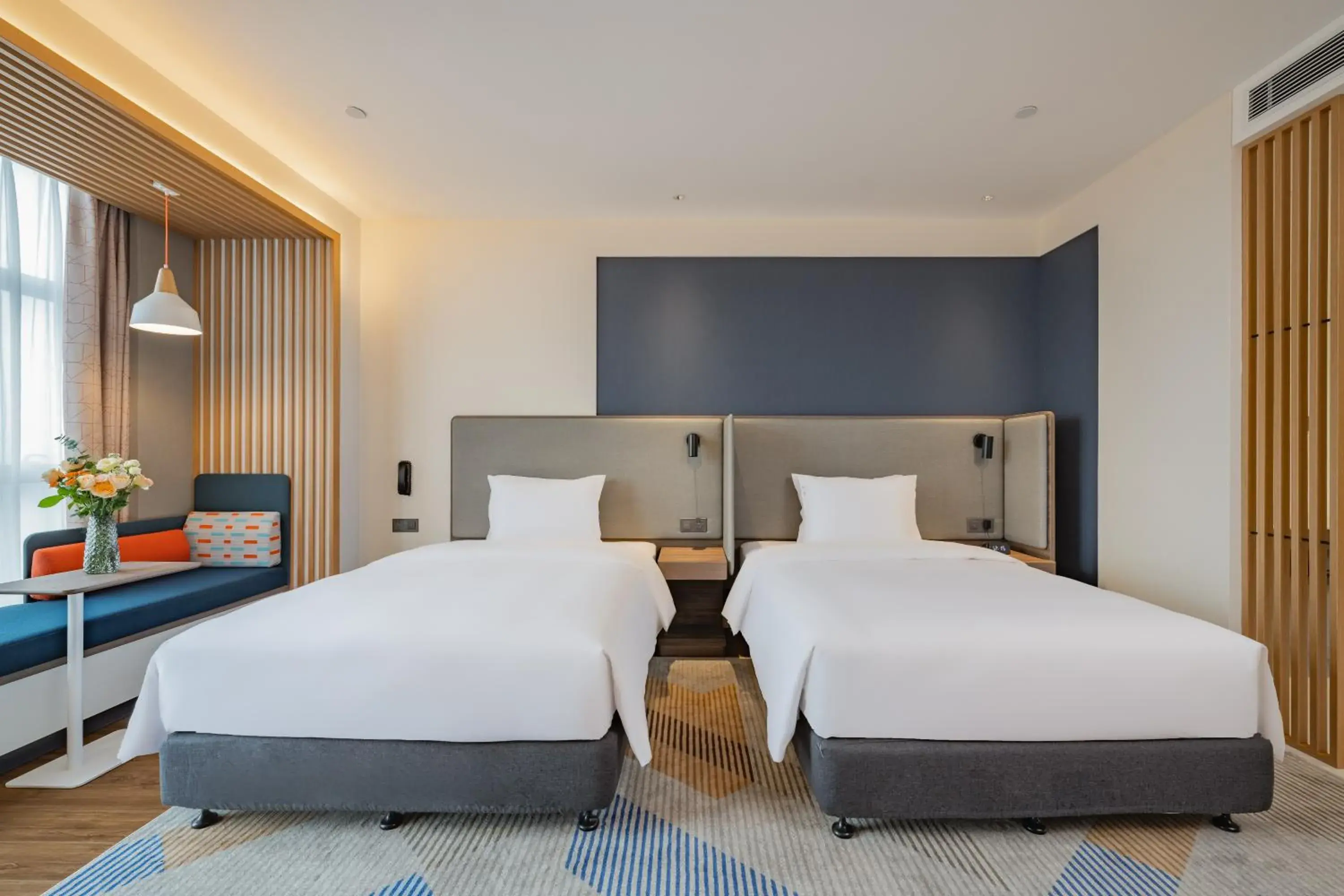 High Floor Standard Twin Room in Holiday Inn Express Nanning Jiangnan by IHG High Floor Standard Twin Room in Holiday Inn Express Nanning Jiangnan by IHG