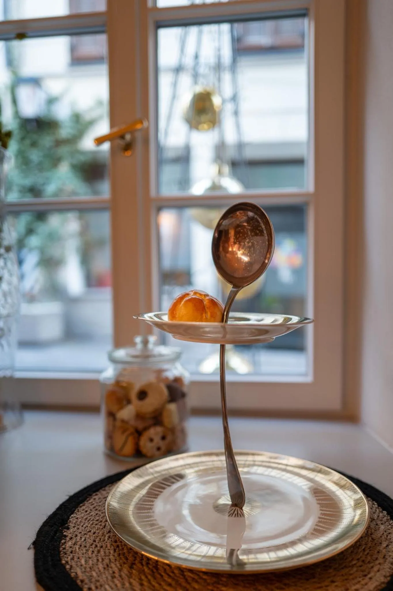 Decorative detail in Steinach Townhouse Meran