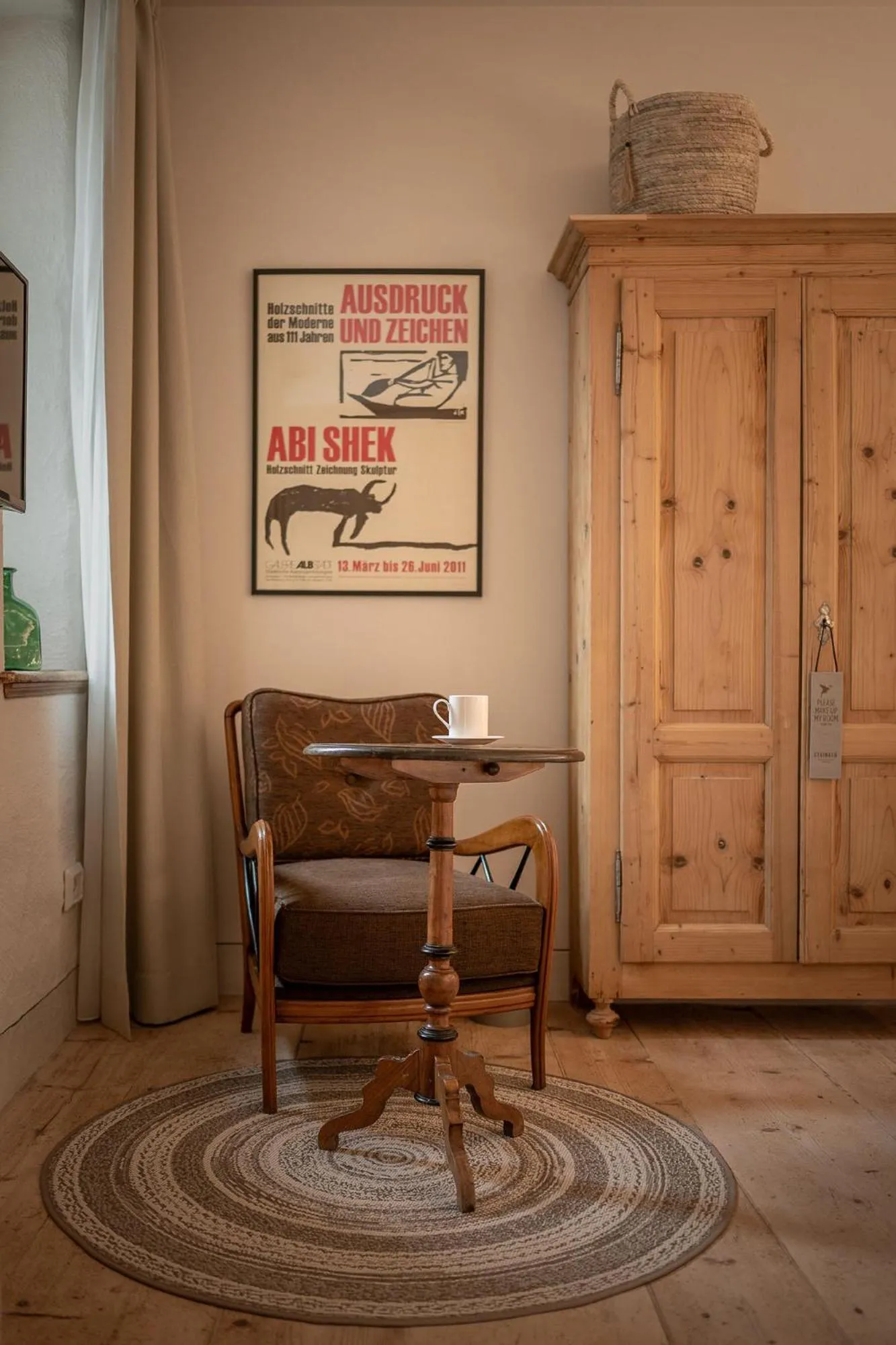 Seating area in Steinach Townhouse Meran