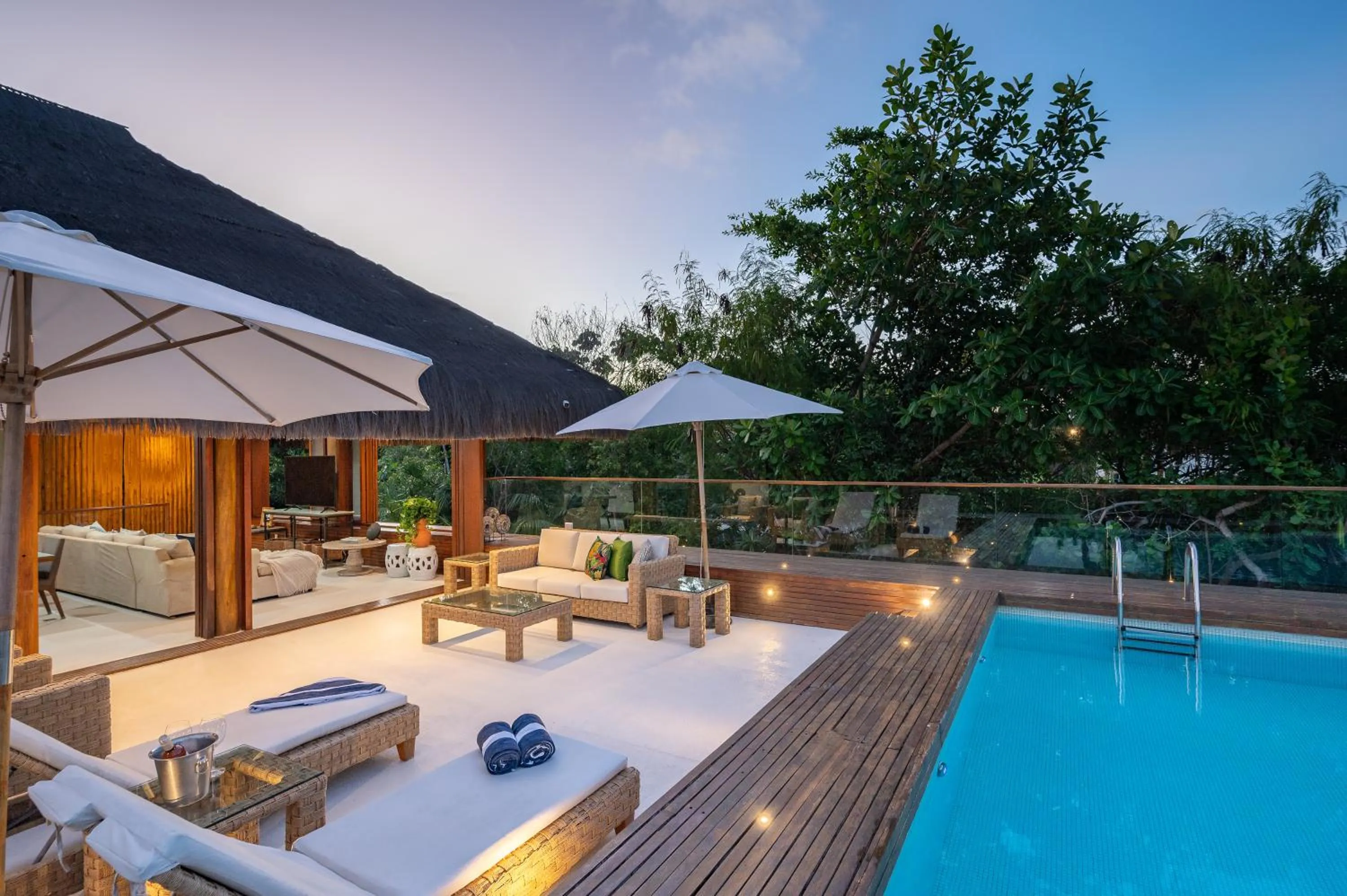 Living room in Casa 3A Tivoli Ecoresidences