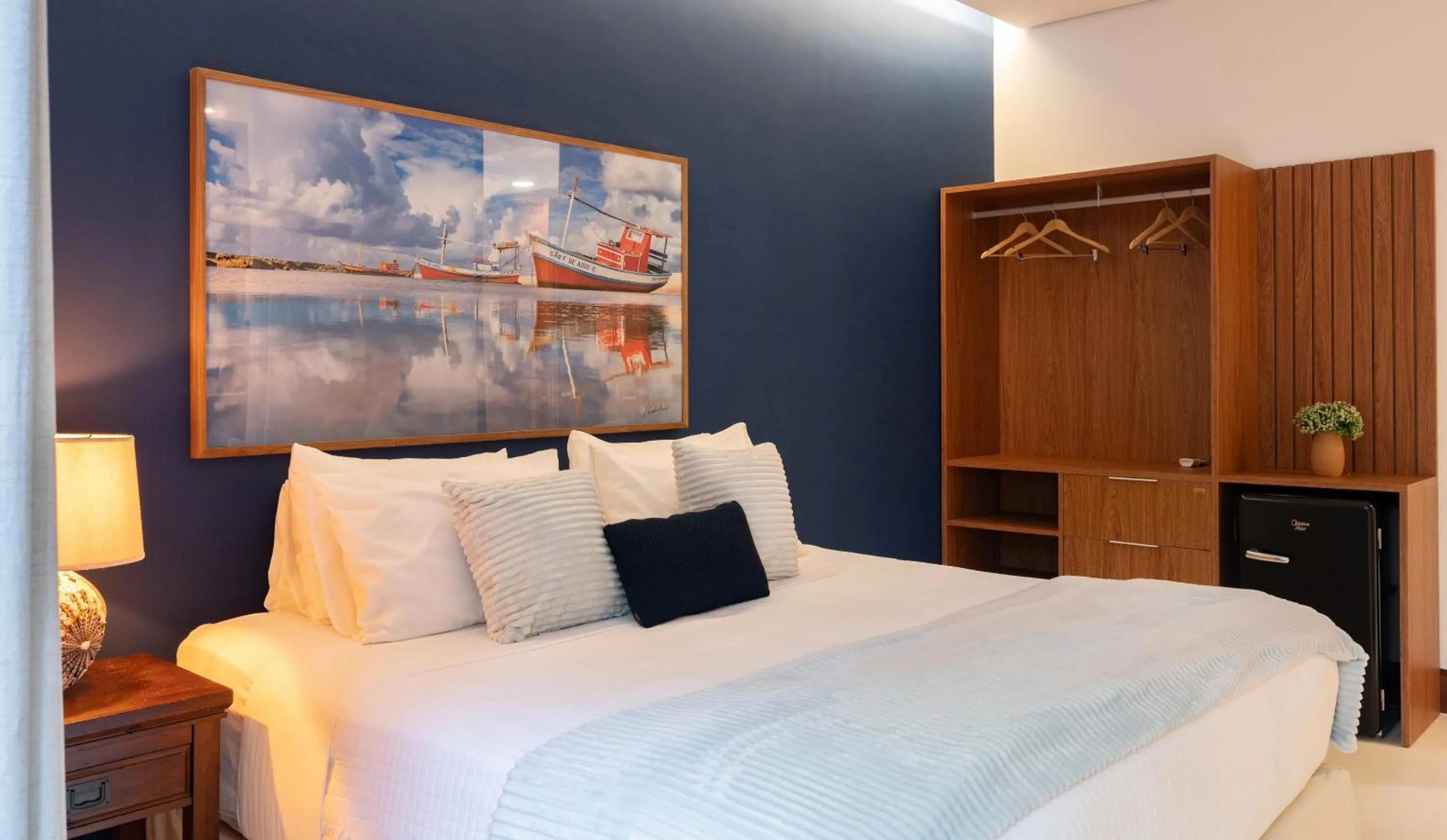 Bed in Casa 3A Tivoli Ecoresidences