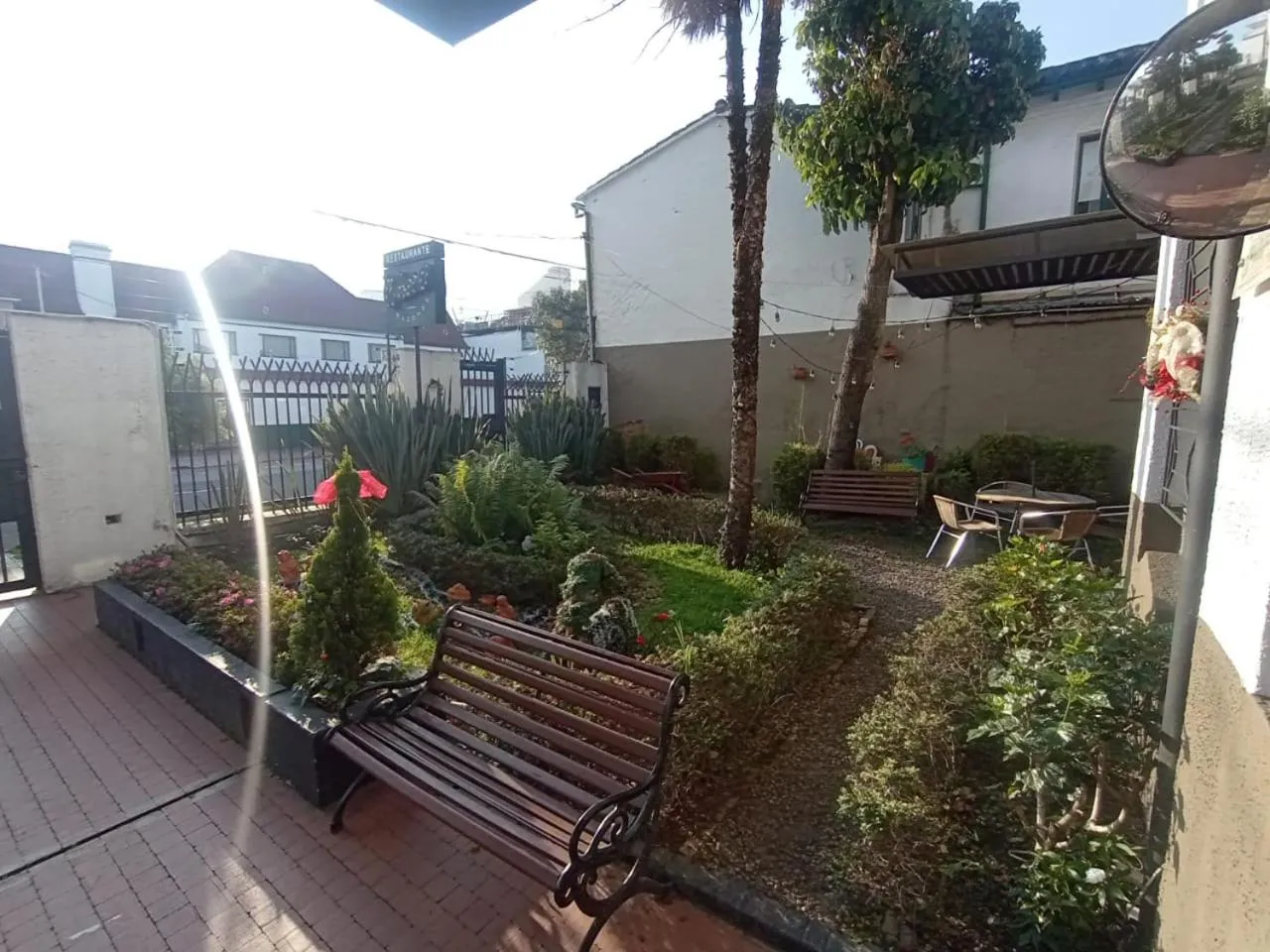 Garden in Hotel Casa Kolping