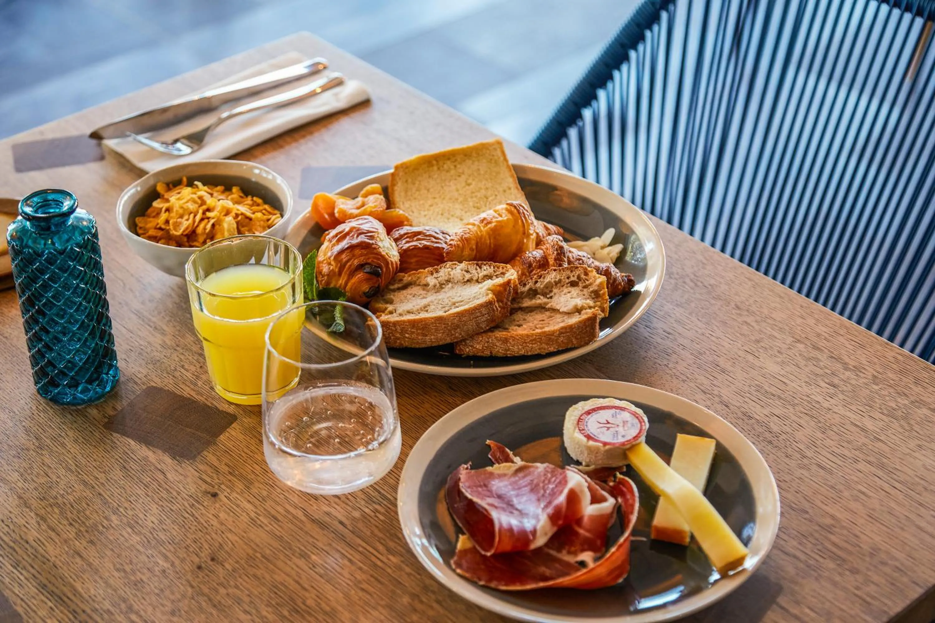 Buffet breakfast in Ibis Styles Montpellier Aéroport Parc Des Expos
