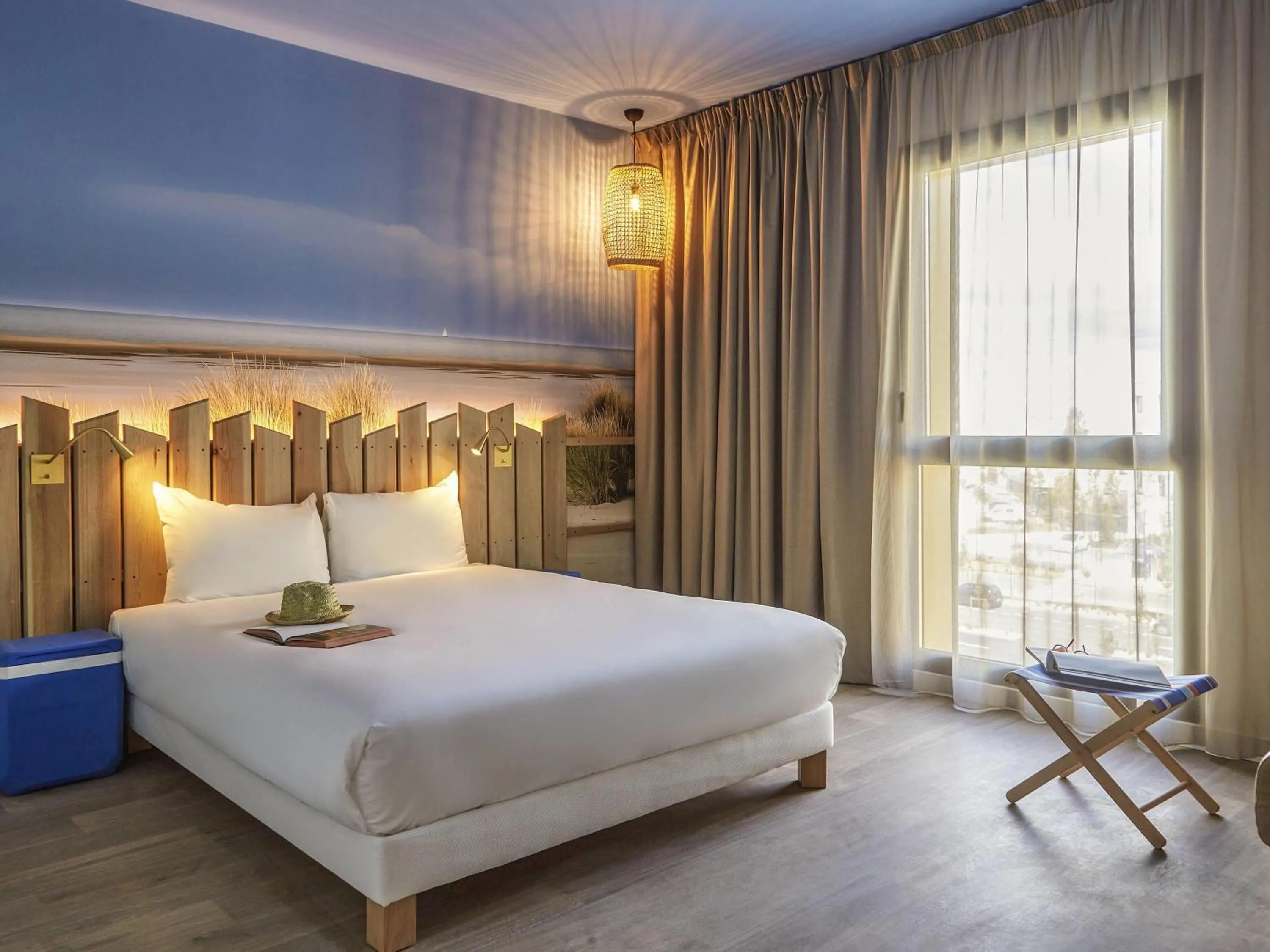 Bedroom, Bed in Ibis Styles Montpellier Aéroport Parc Des Expos