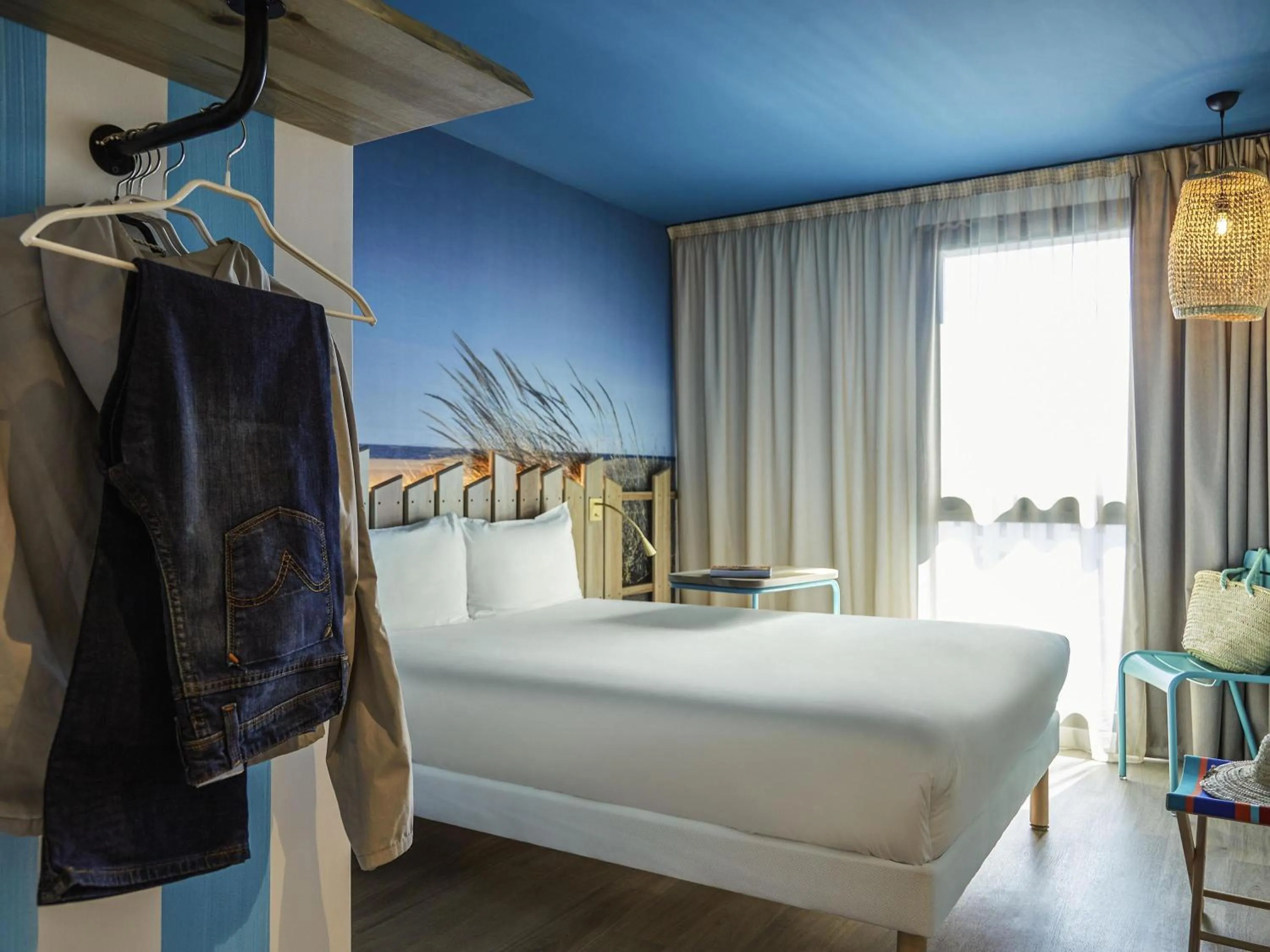 Bedroom, Bed in Ibis Styles Montpellier Aéroport Parc Des Expos