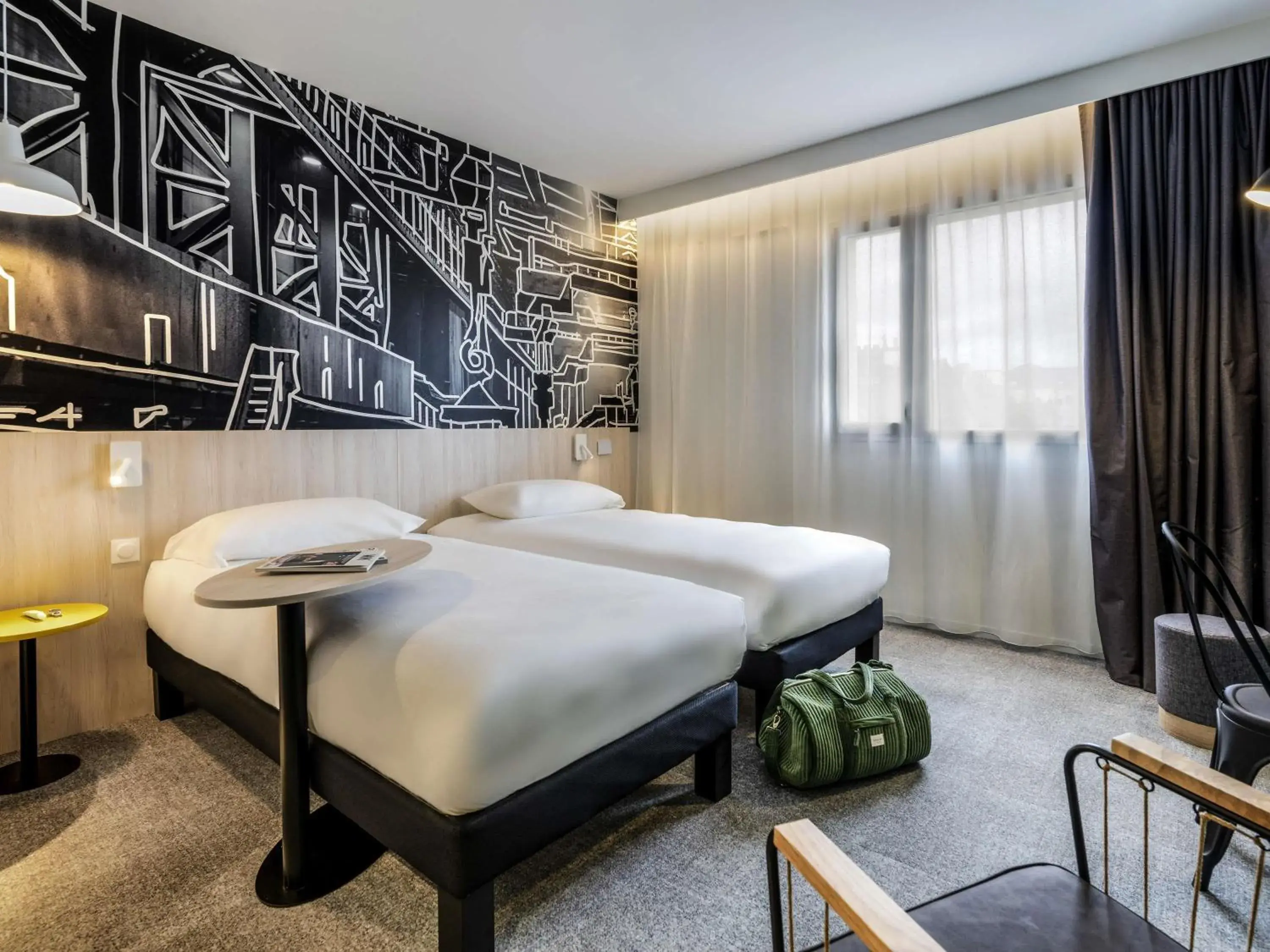 Bedroom, Bed in ibis Styles Limoges Centre Bedroom, Bed in ibis Styles Limoges Centre