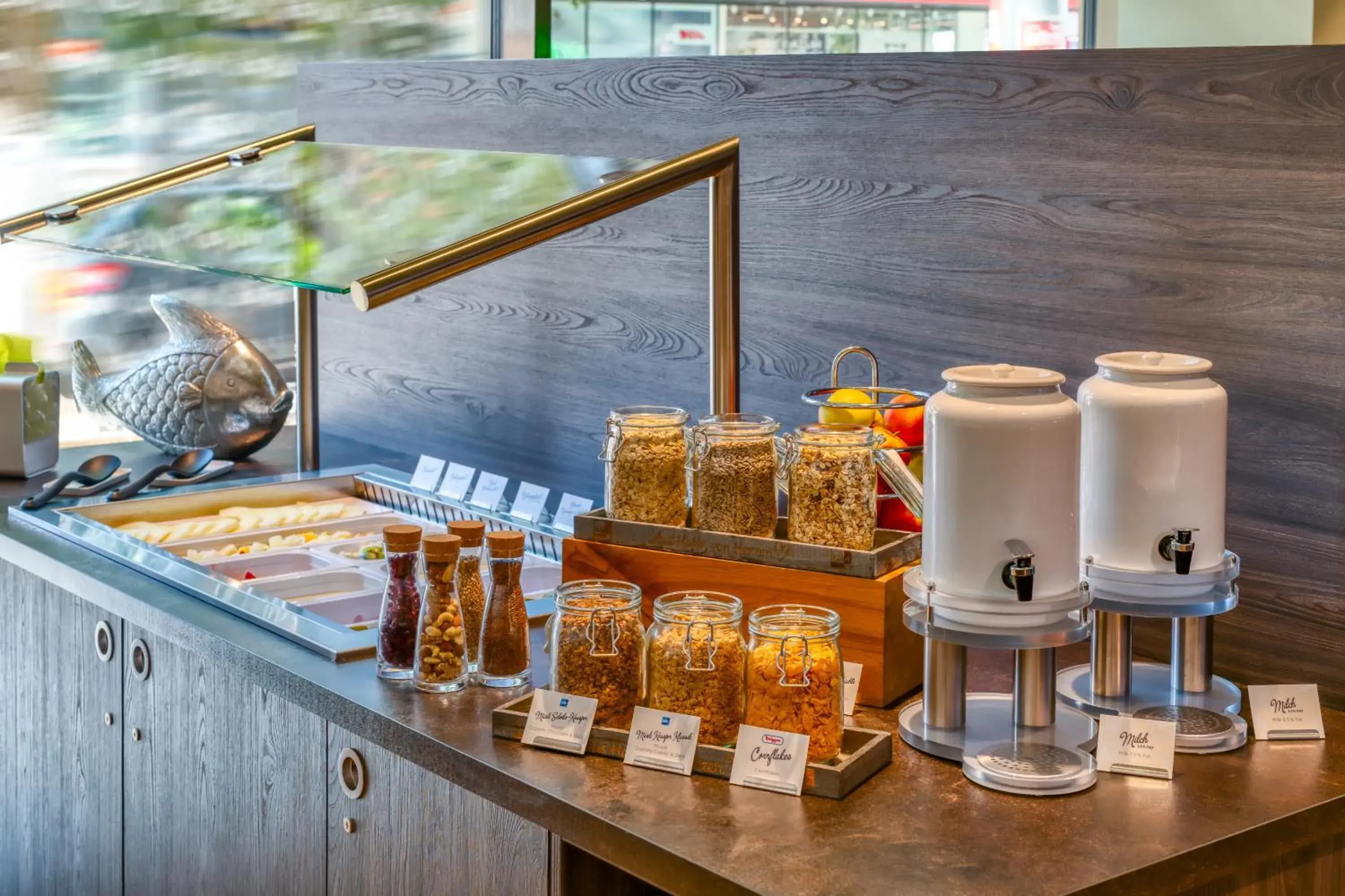 Buffet breakfast in ibis Styles Hamburg Barmbek Buffet breakfast in ibis Styles Hamburg Barmbek