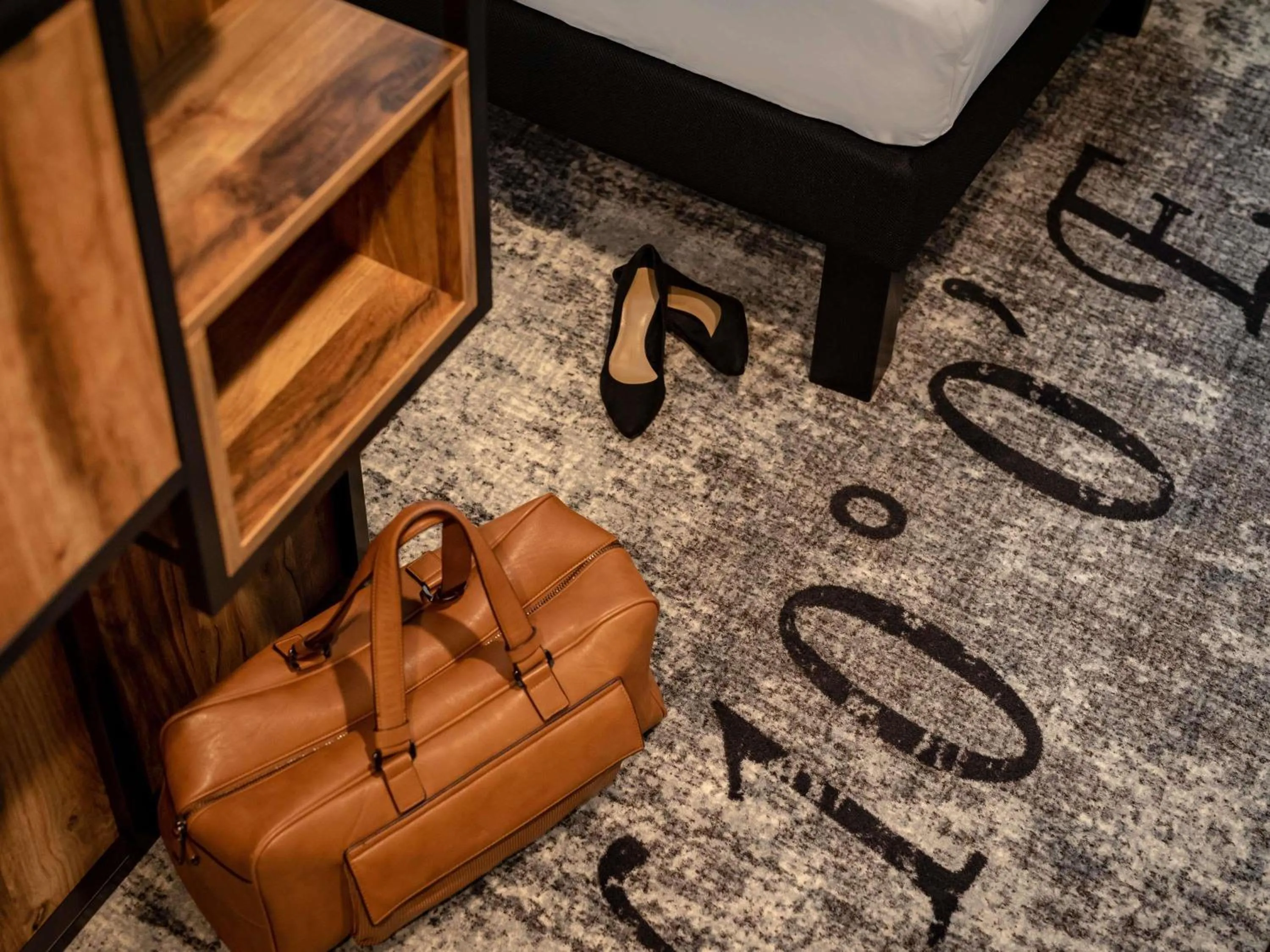 Bedroom in ibis Styles Hamburg Barmbek