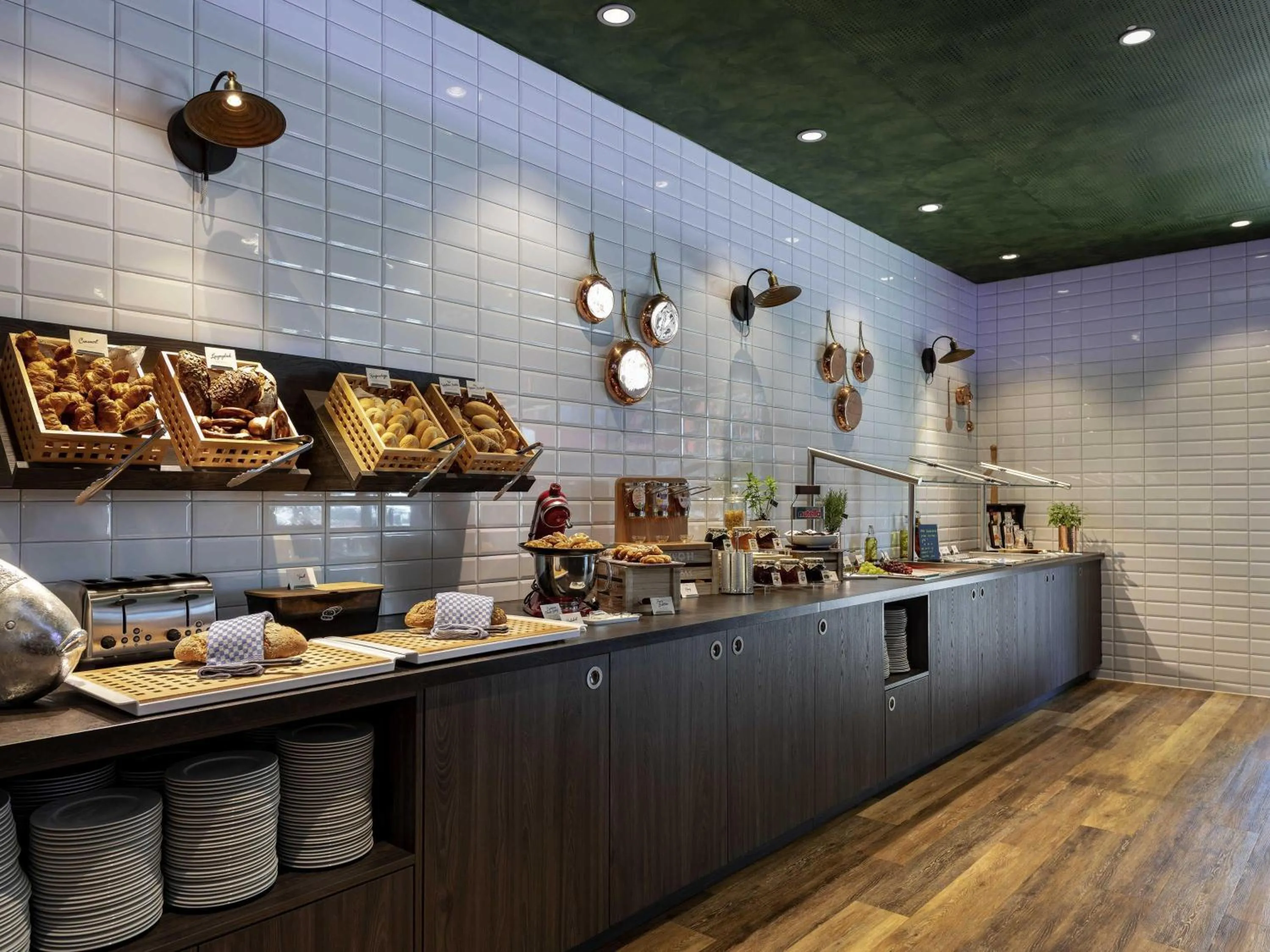 Breakfast in ibis Styles Hamburg Barmbek