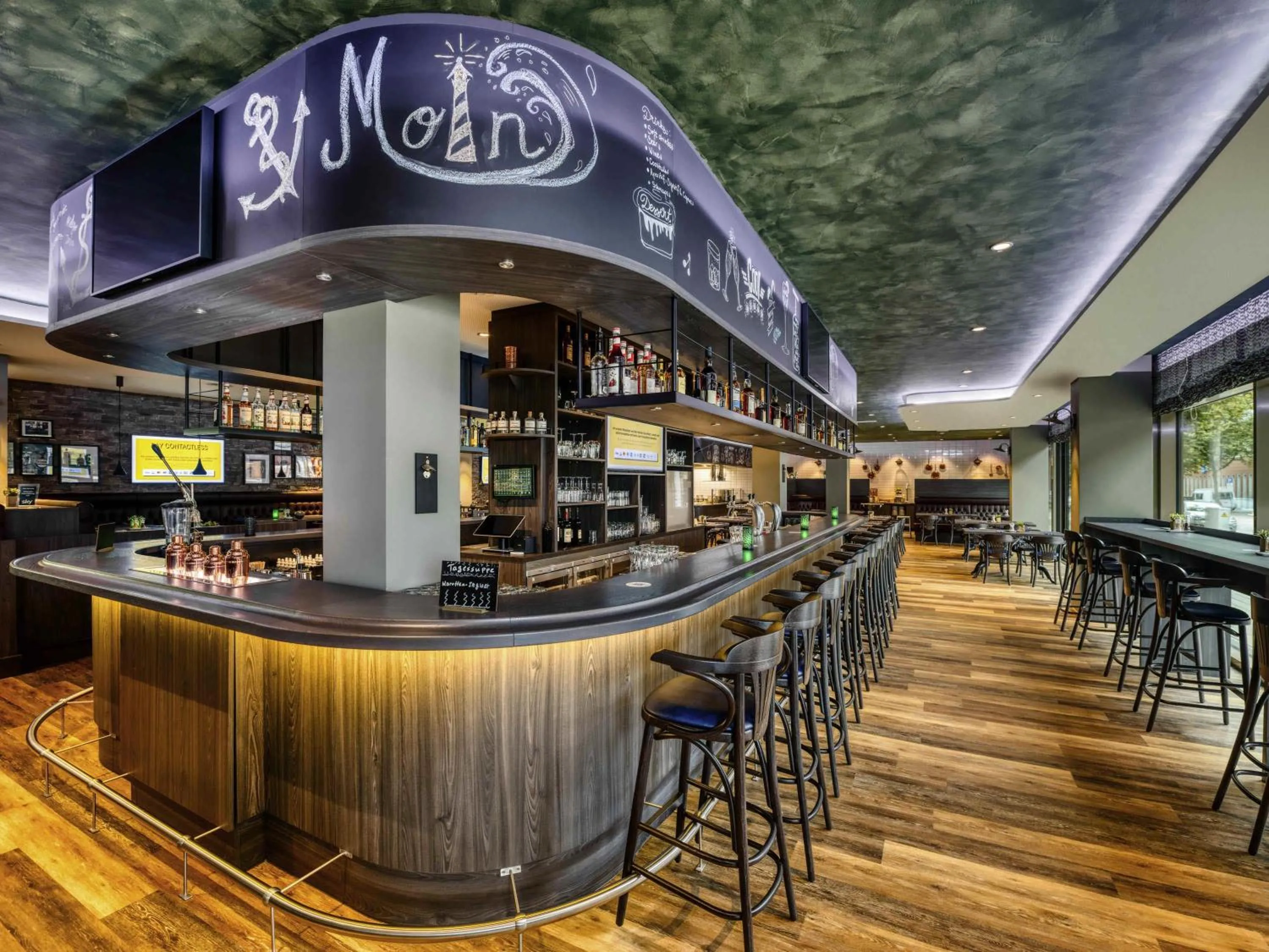 Lounge or bar in ibis Styles Hamburg Barmbek