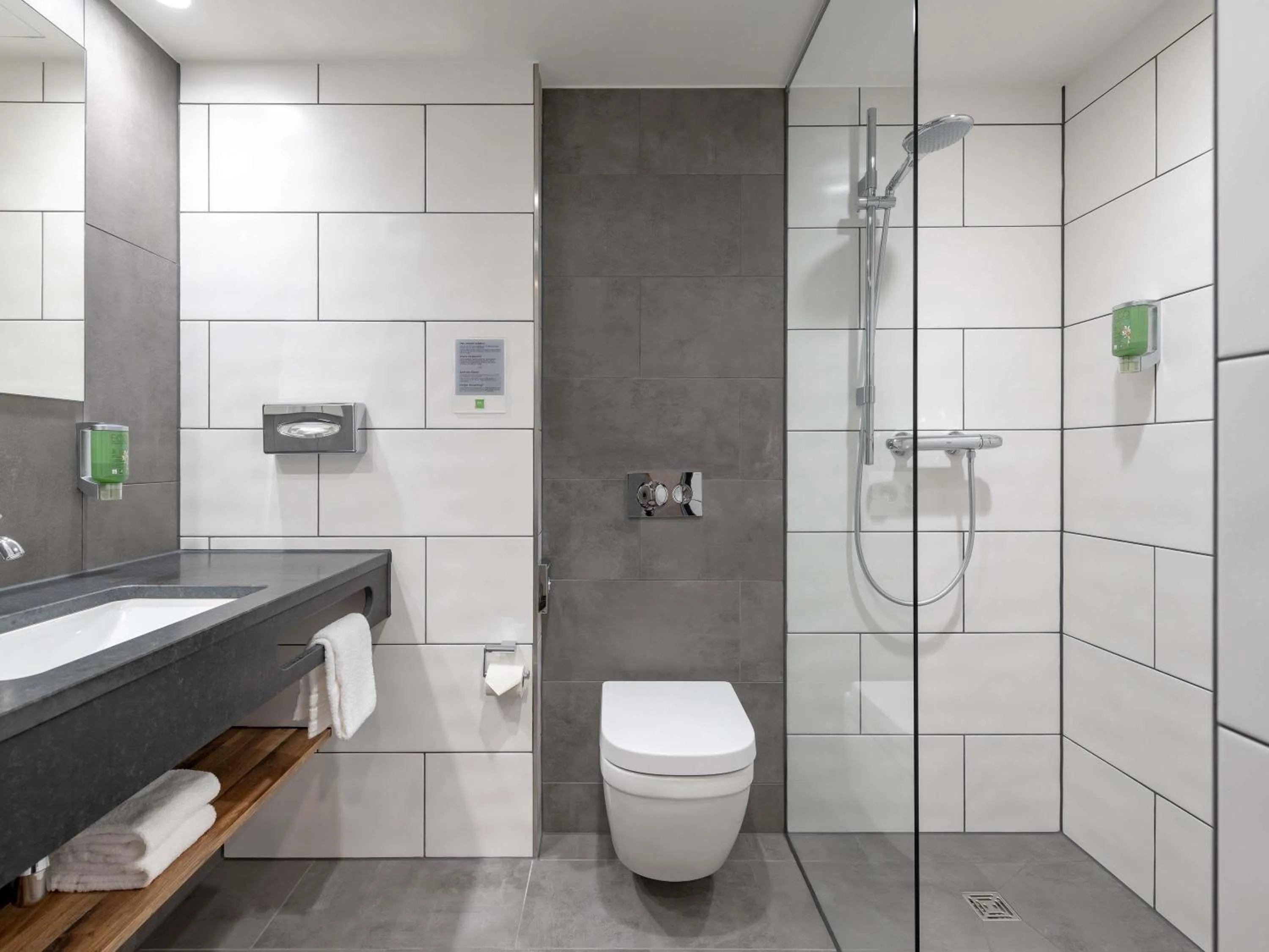 Bedroom in ibis Styles Hamburg Barmbek