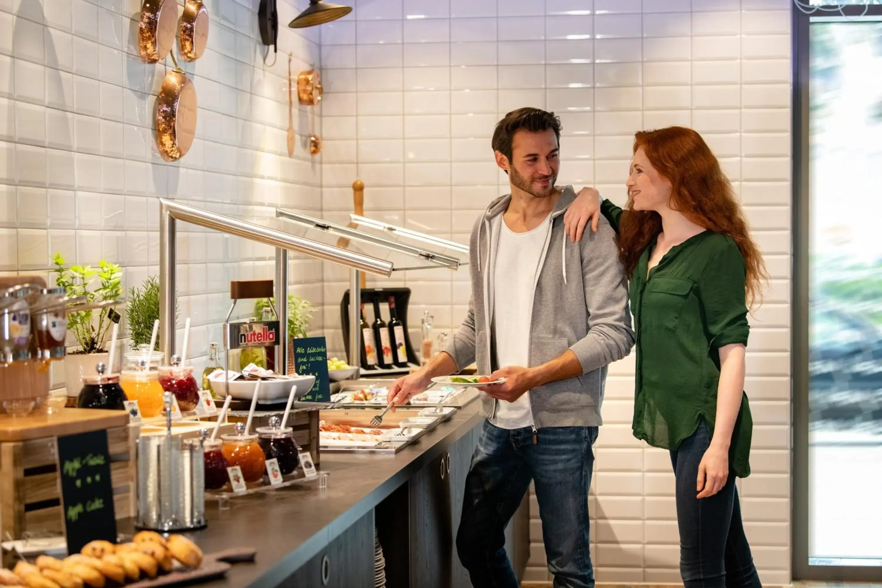 Buffet breakfast in ibis Styles Hamburg Barmbek Buffet breakfast in ibis Styles Hamburg Barmbek