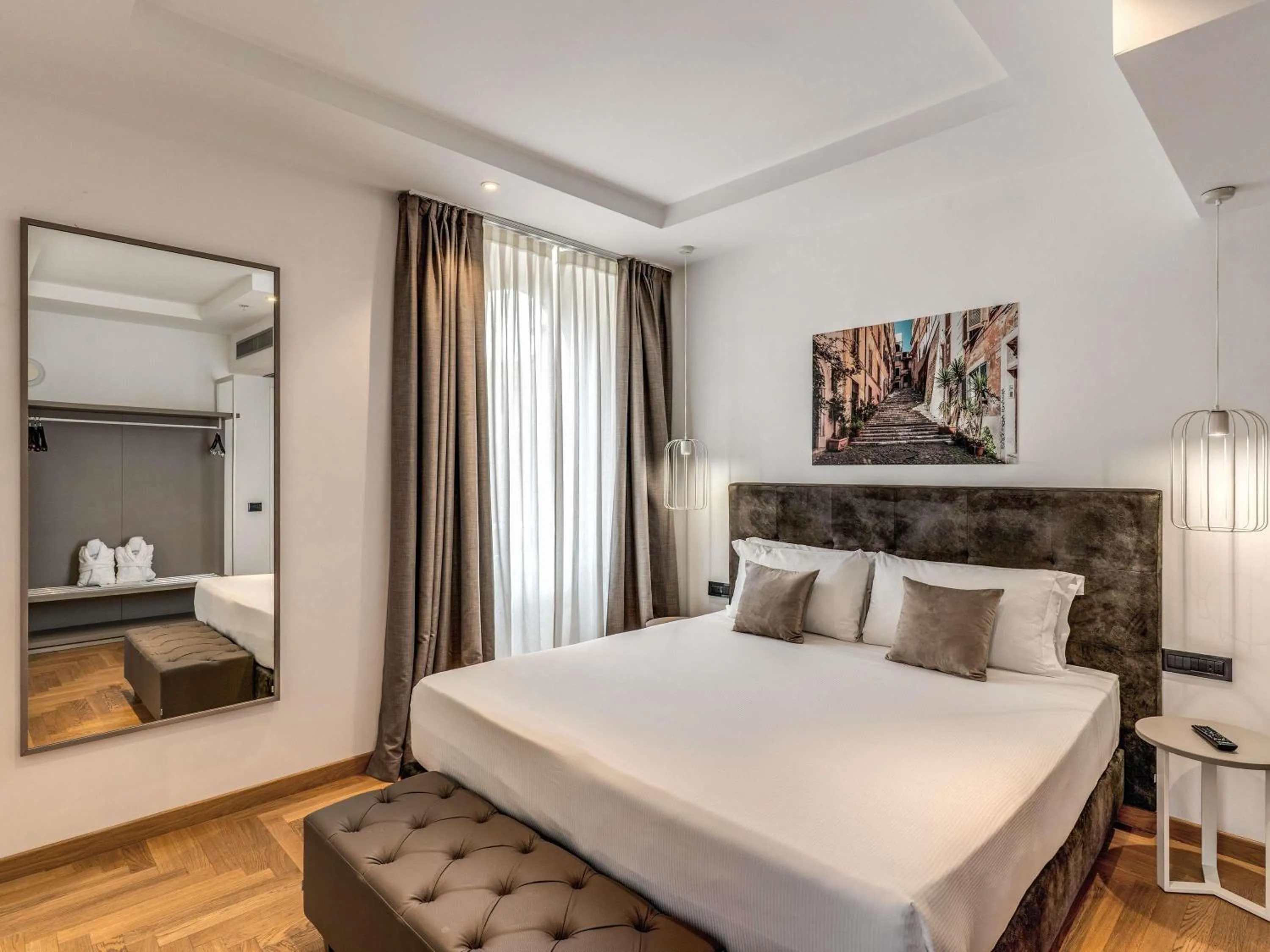 Bedroom, Bed in Mercure Roma Centro Termini