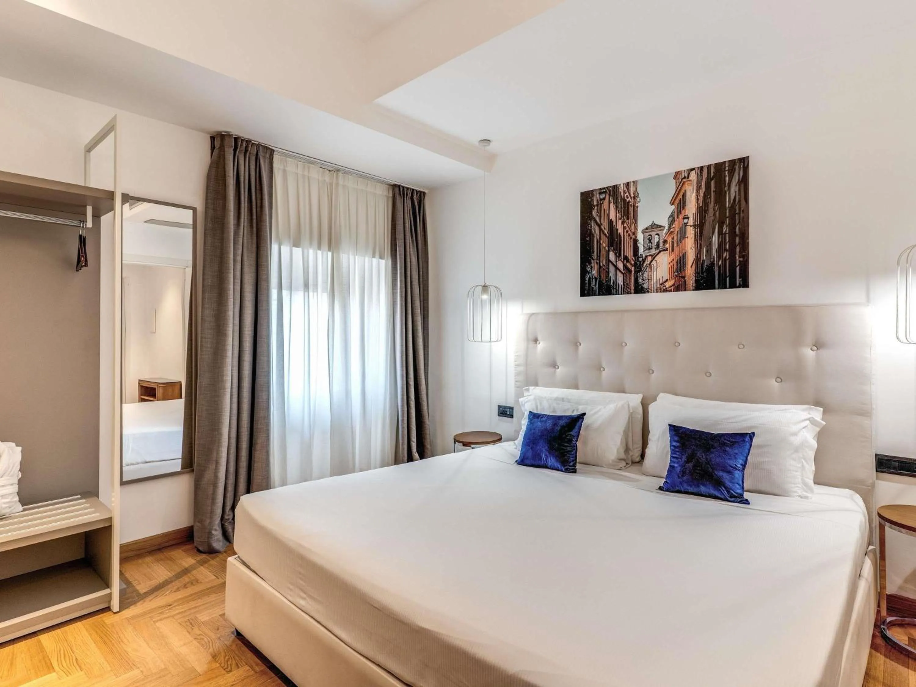 Bedroom, Bed in Mercure Roma Centro Termini