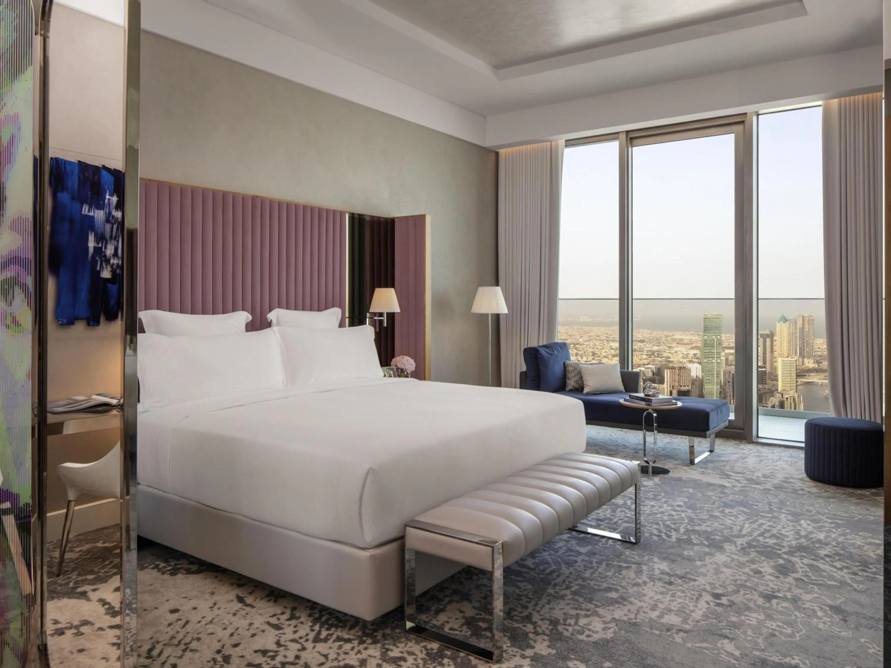 Bedroom, Bed in SLS Dubai Hotel & Residences