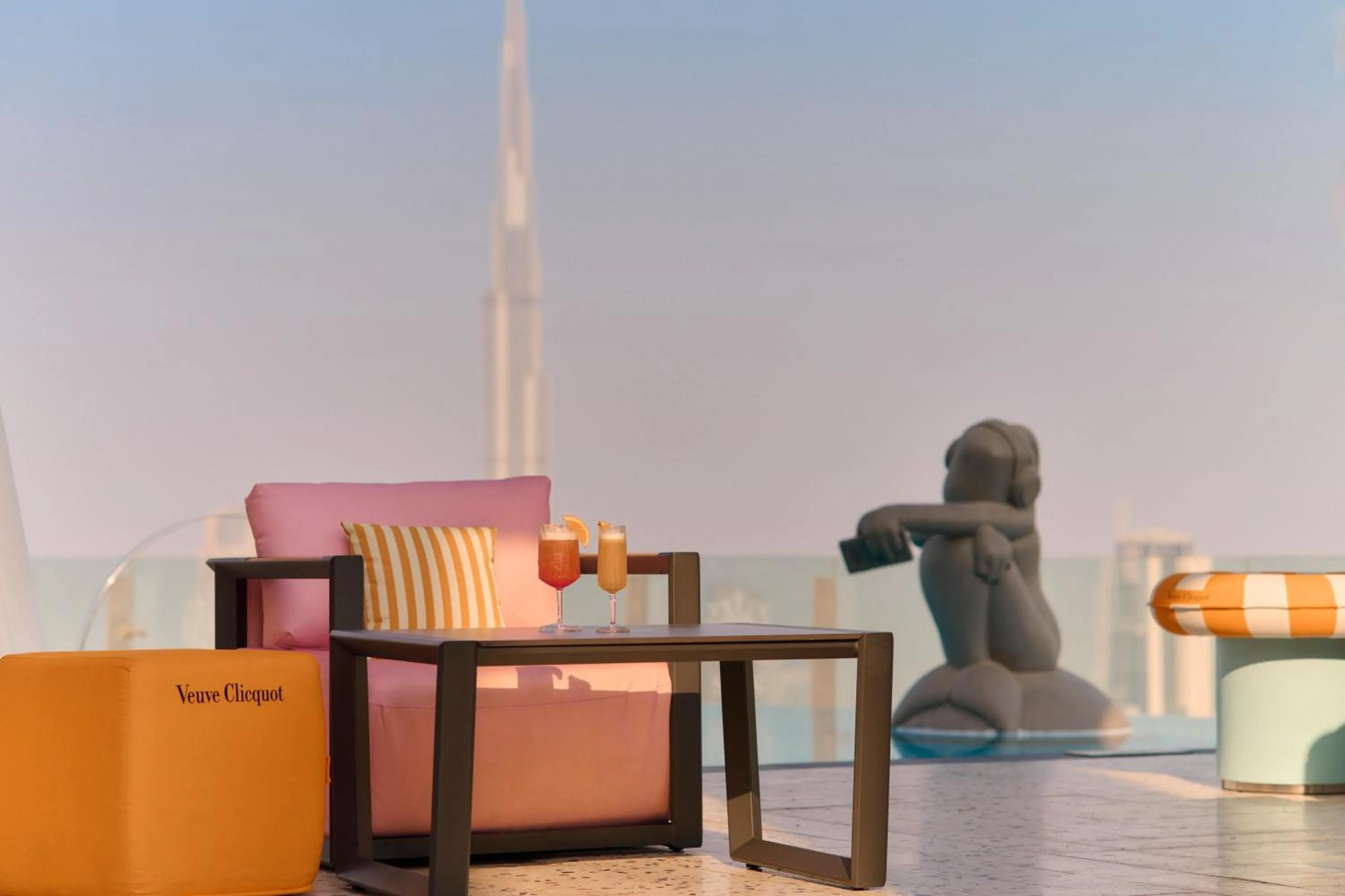 Pool view in SLS Dubai Hotel & Residences