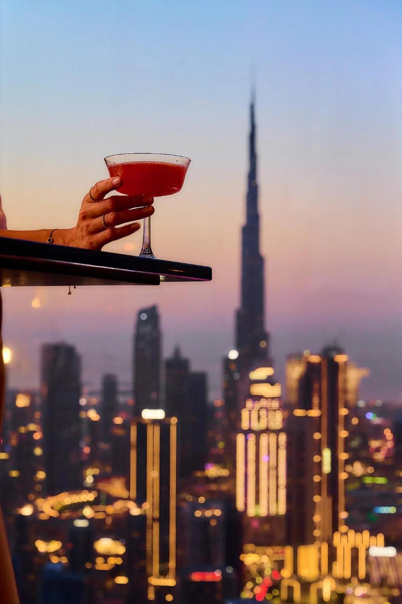 Lounge or bar in SLS Dubai Hotel & Residences