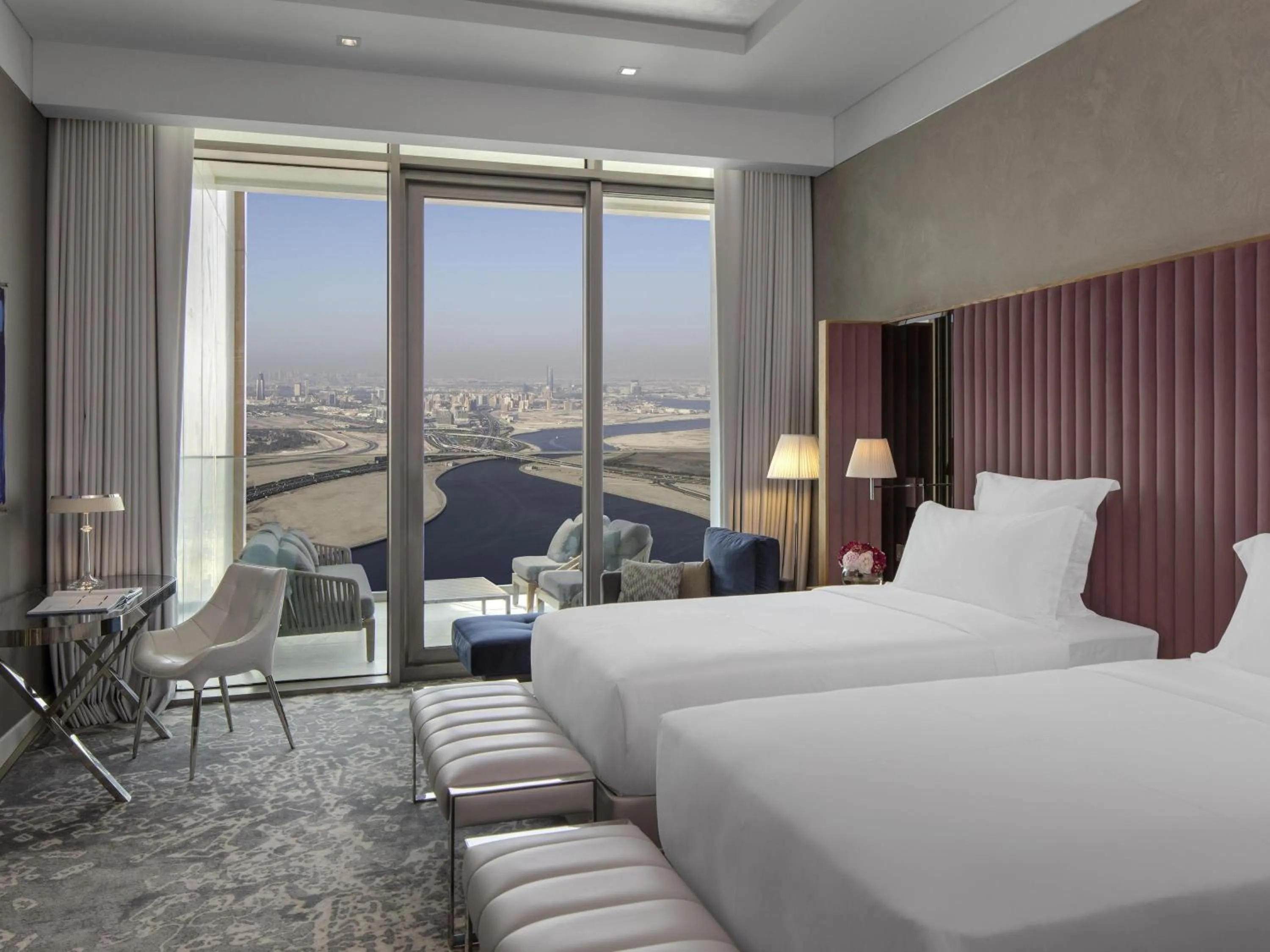 Bedroom, Bed in SLS Dubai Hotel & Residences