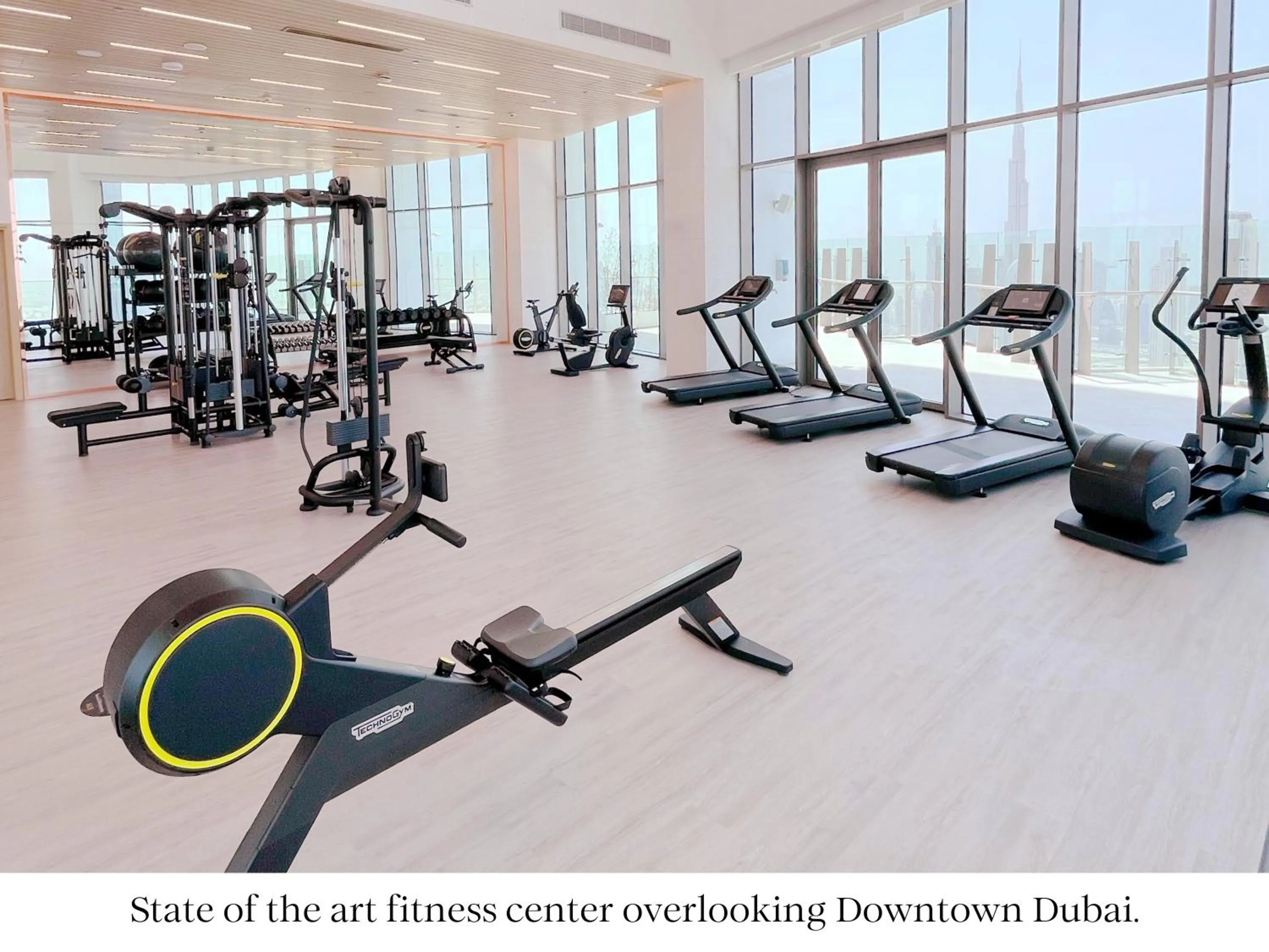 Fitness centre/facilities in SLS Dubai Hotel & Residences